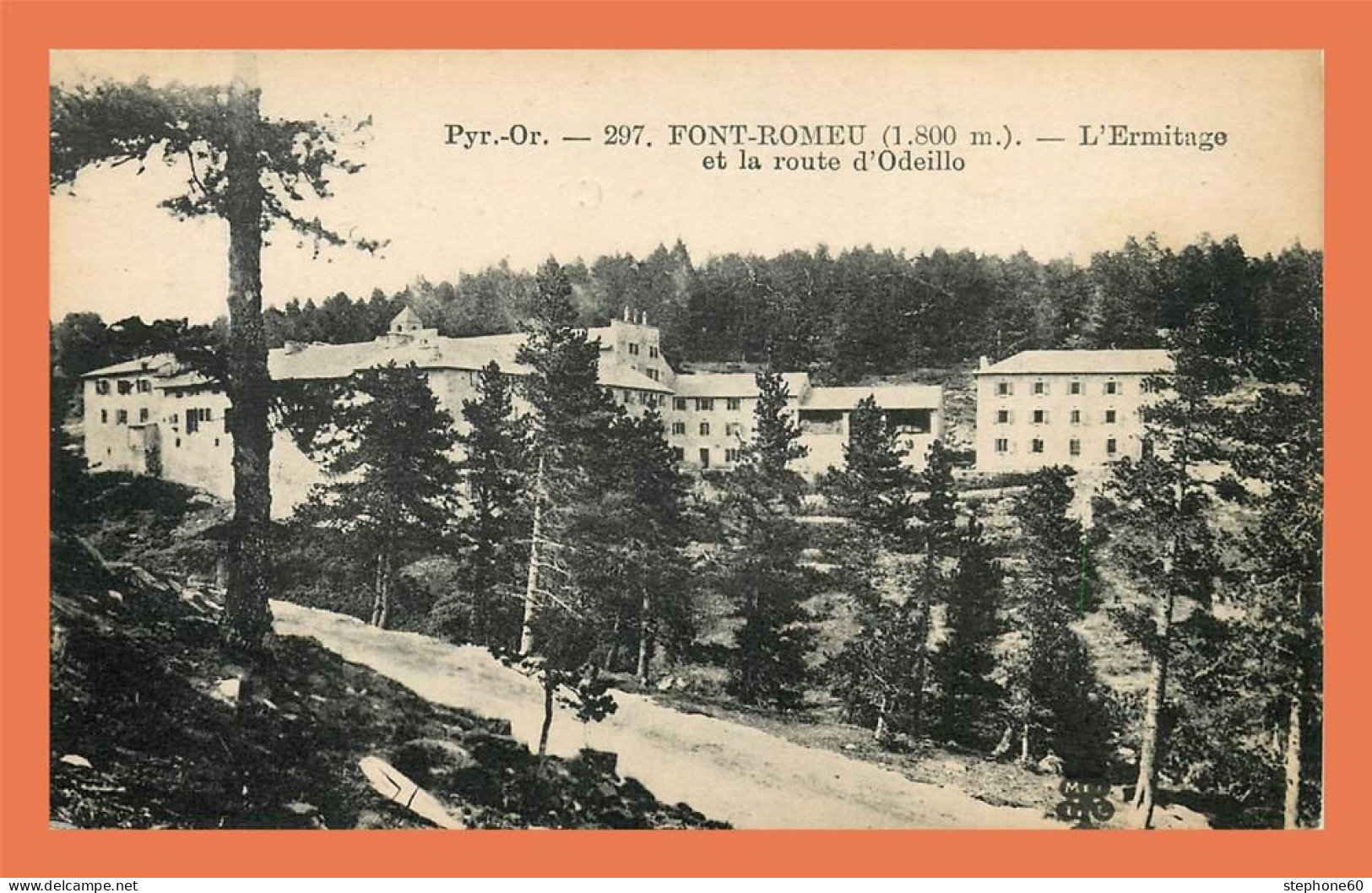 a584 / 105 66 - FONT ROMEU Ermitage et route d'Odeillo