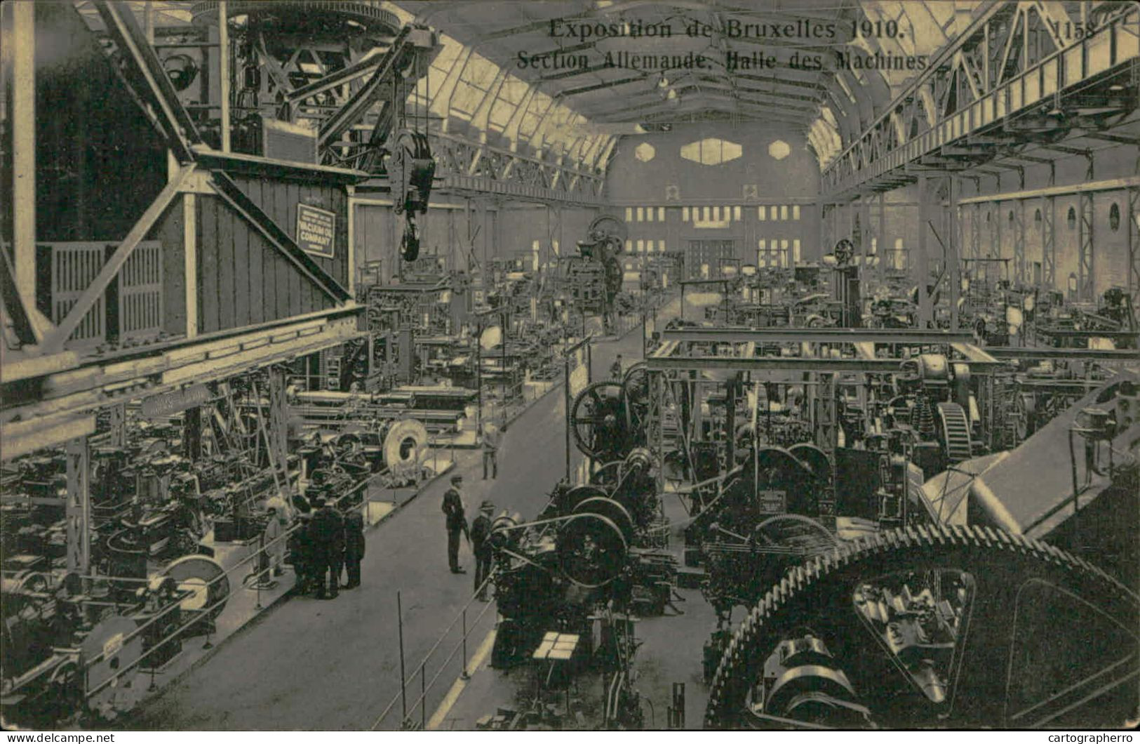 A5904 Belgium Bruxelles Exposition in Bruxelles 1910