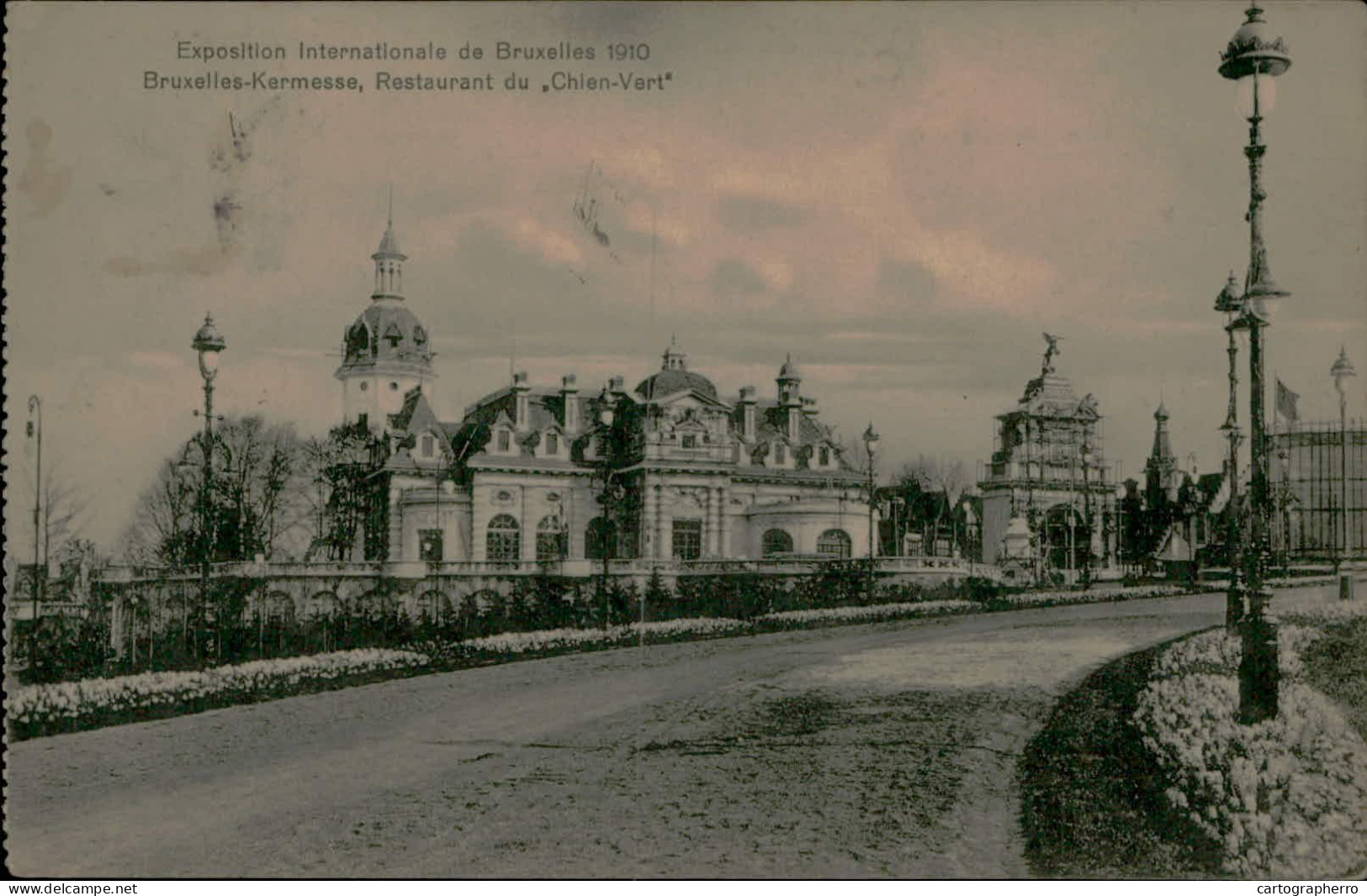 A5928 Belgique Brussels International Exposition 1910