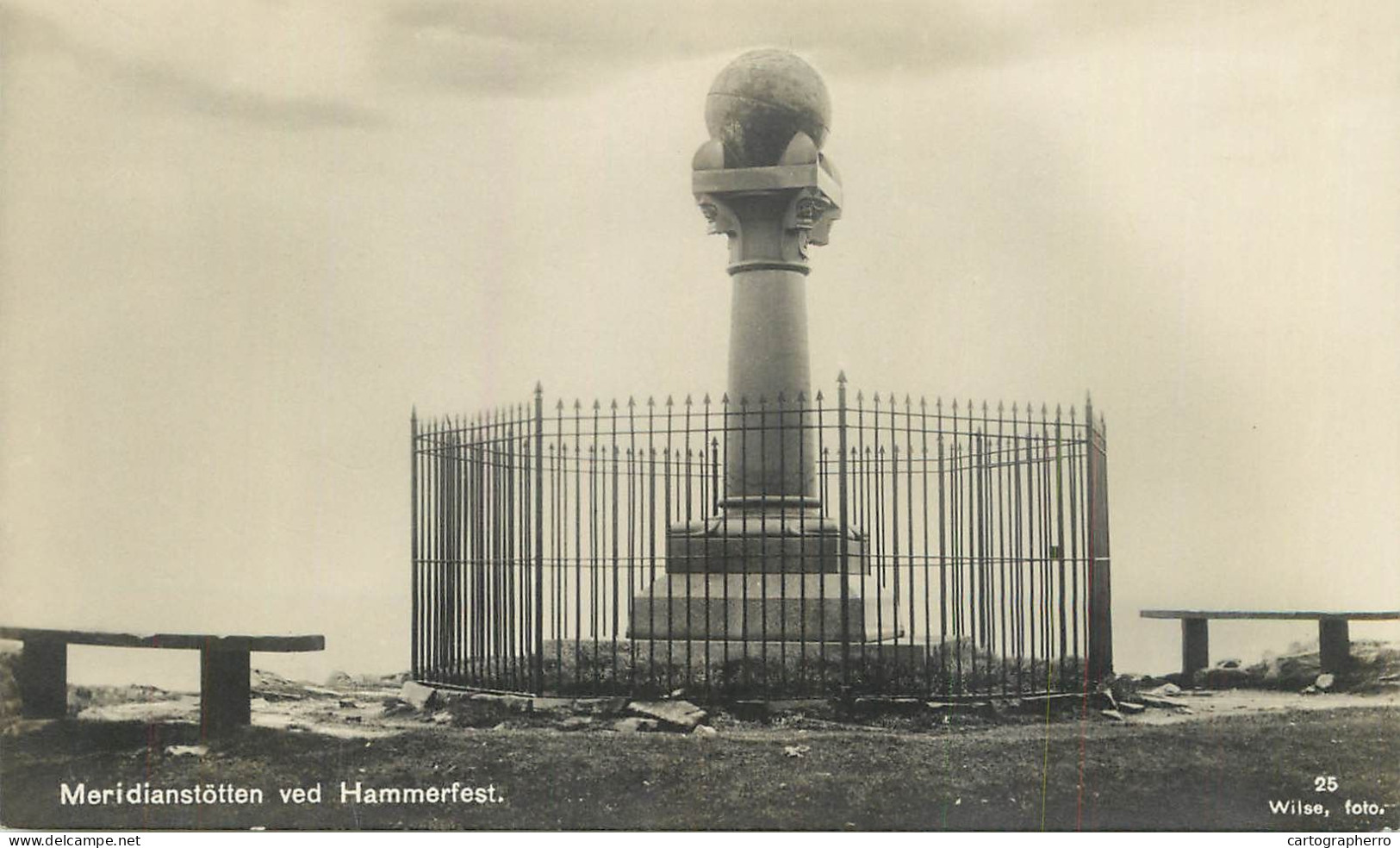 A5972 Norway Hammerfest Meridian Column