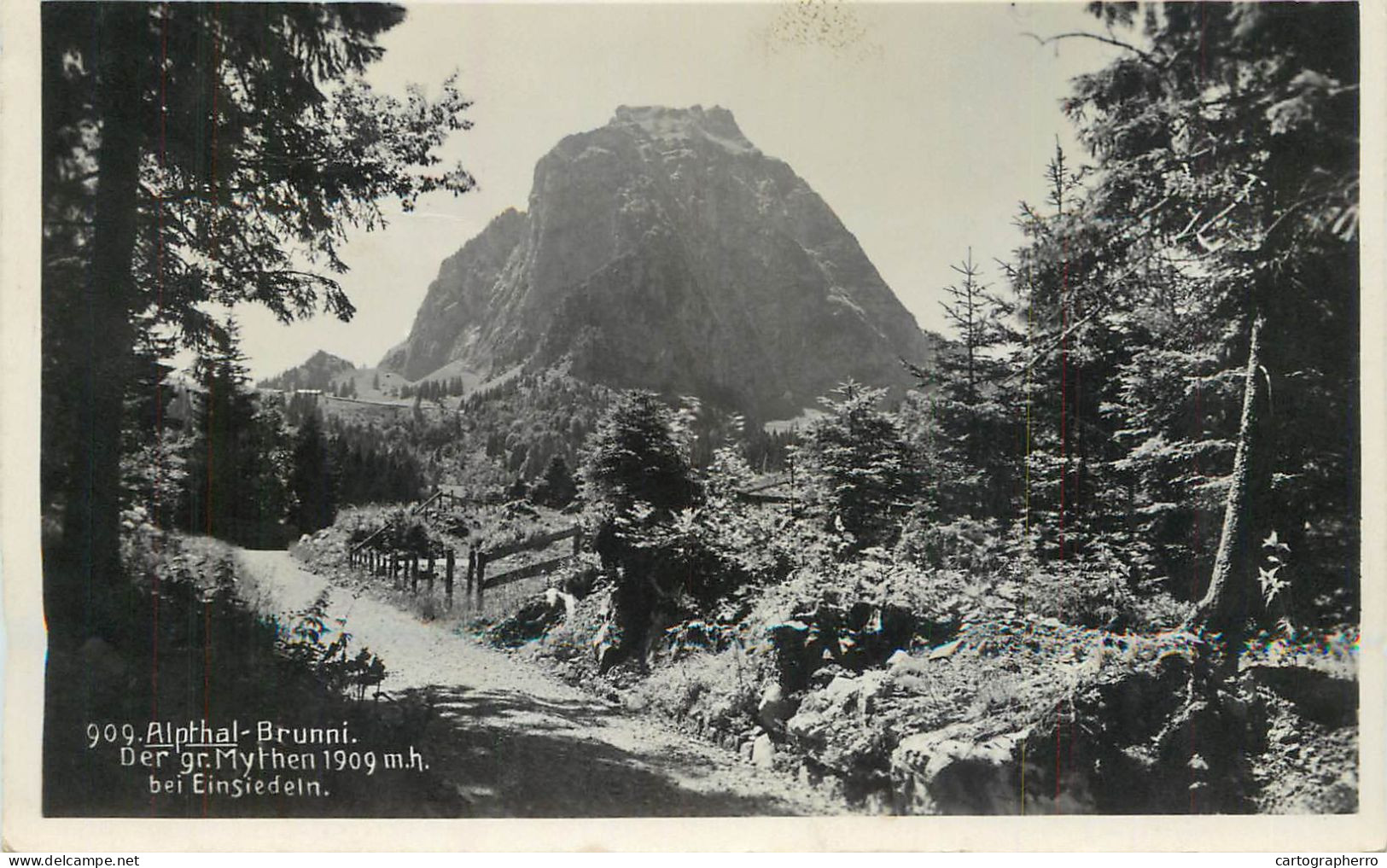 A5975 Alpthal-Brunni near Einsiedeln