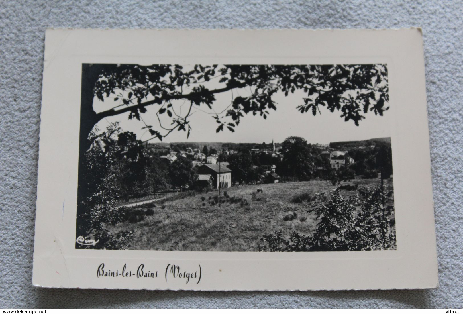 A598, Cpm 1958, Bains les Bains, vue générale, Vosges 88