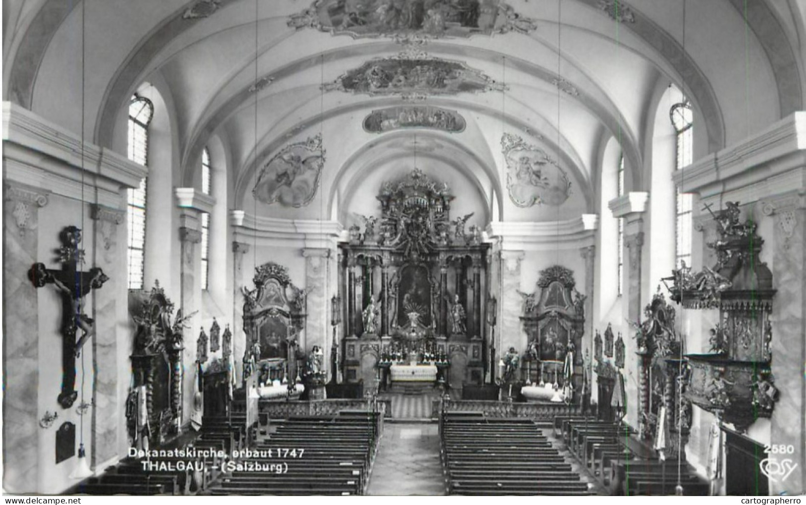 A6035 Austria Thalgau (Salzburg) Dekanatskirche Inneres