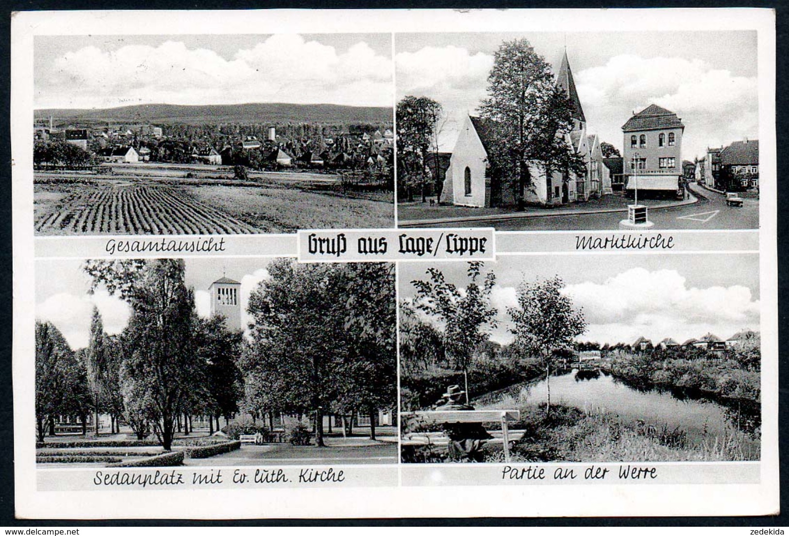 A6219 - Lage i. Lippe - Kirche Sedanplatz - Schöning