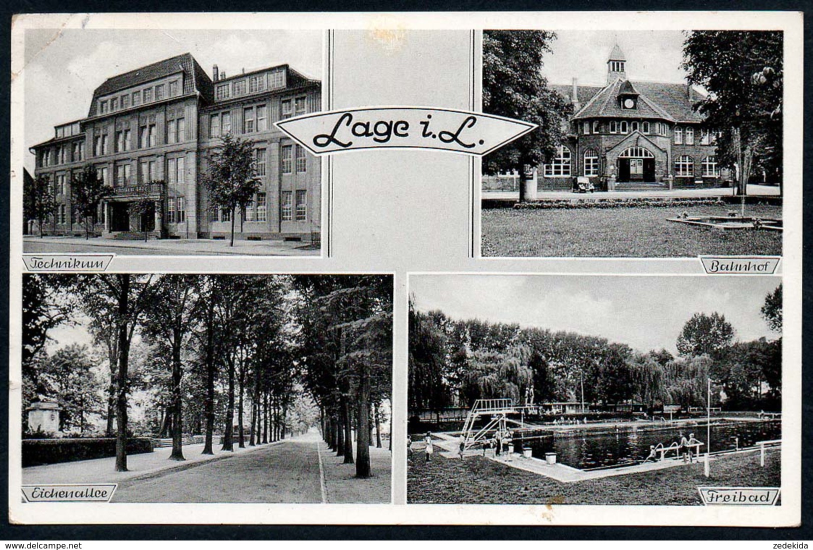 A6220 - Lage i. Lippe - Technikum Bahnhof Freibad - Cramer