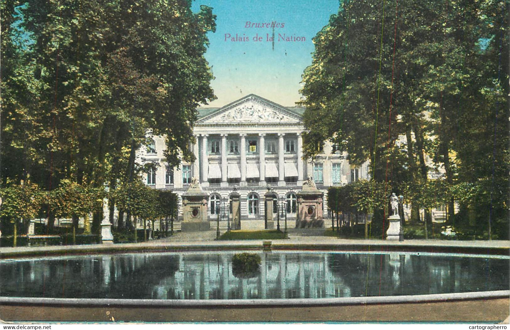 A6240 Palais de la Nation Bruxelles 1926