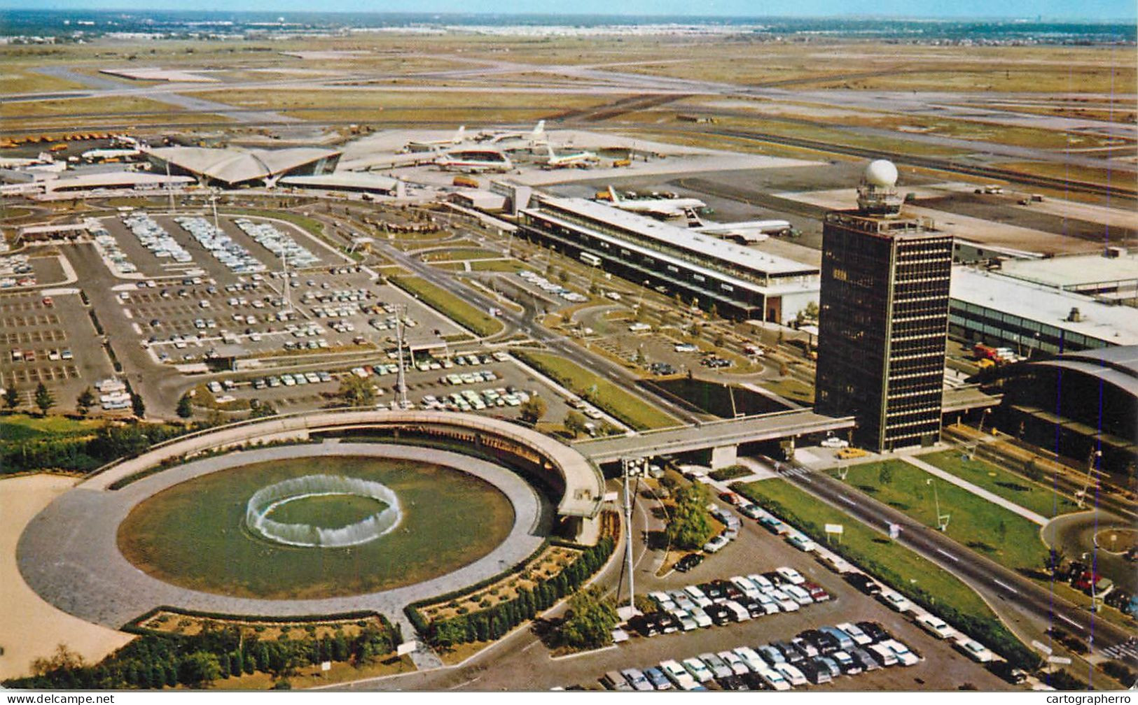 A6276 JFK International Airport Idlewild NYC Postcard - Alfred Mainzer