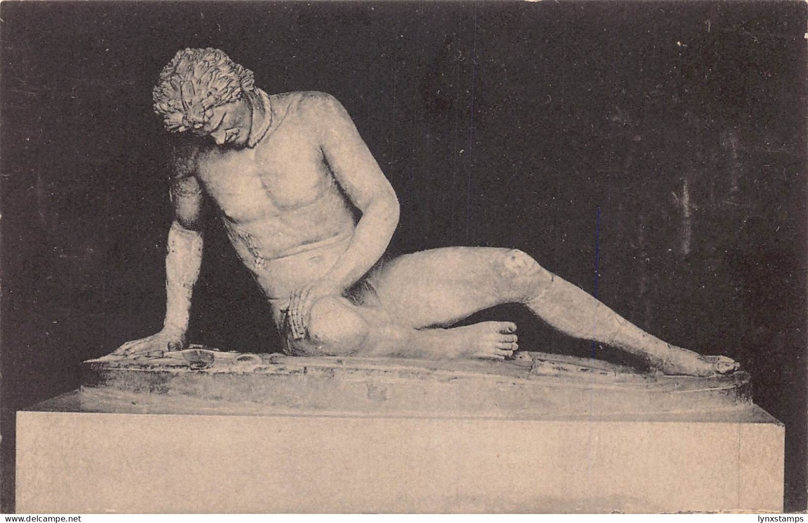 A651 Italy Rome Rome Sculpture Gladiator Museo Capitolino postcard