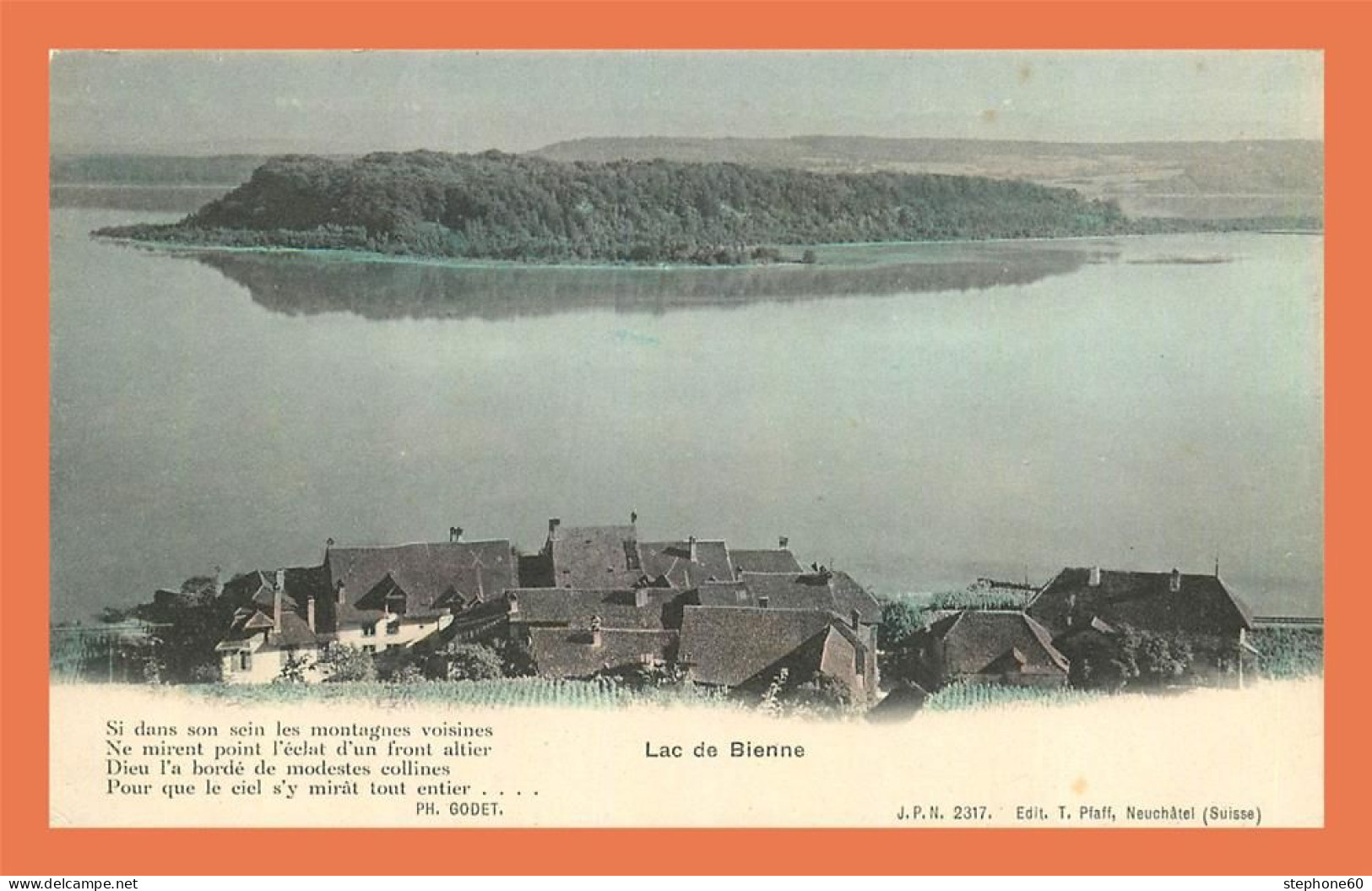 a705 / 093 Suisse Lac de Bienne