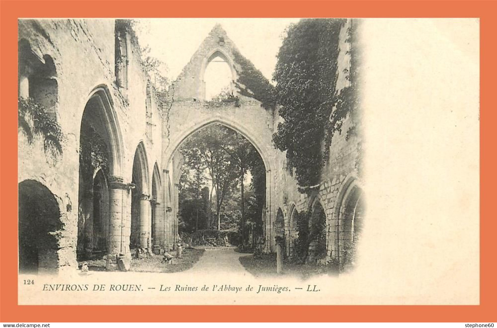 a717 / 031 76 - JUMIEGES Env Rouen Ruines de l'Abbaye de Jumieges