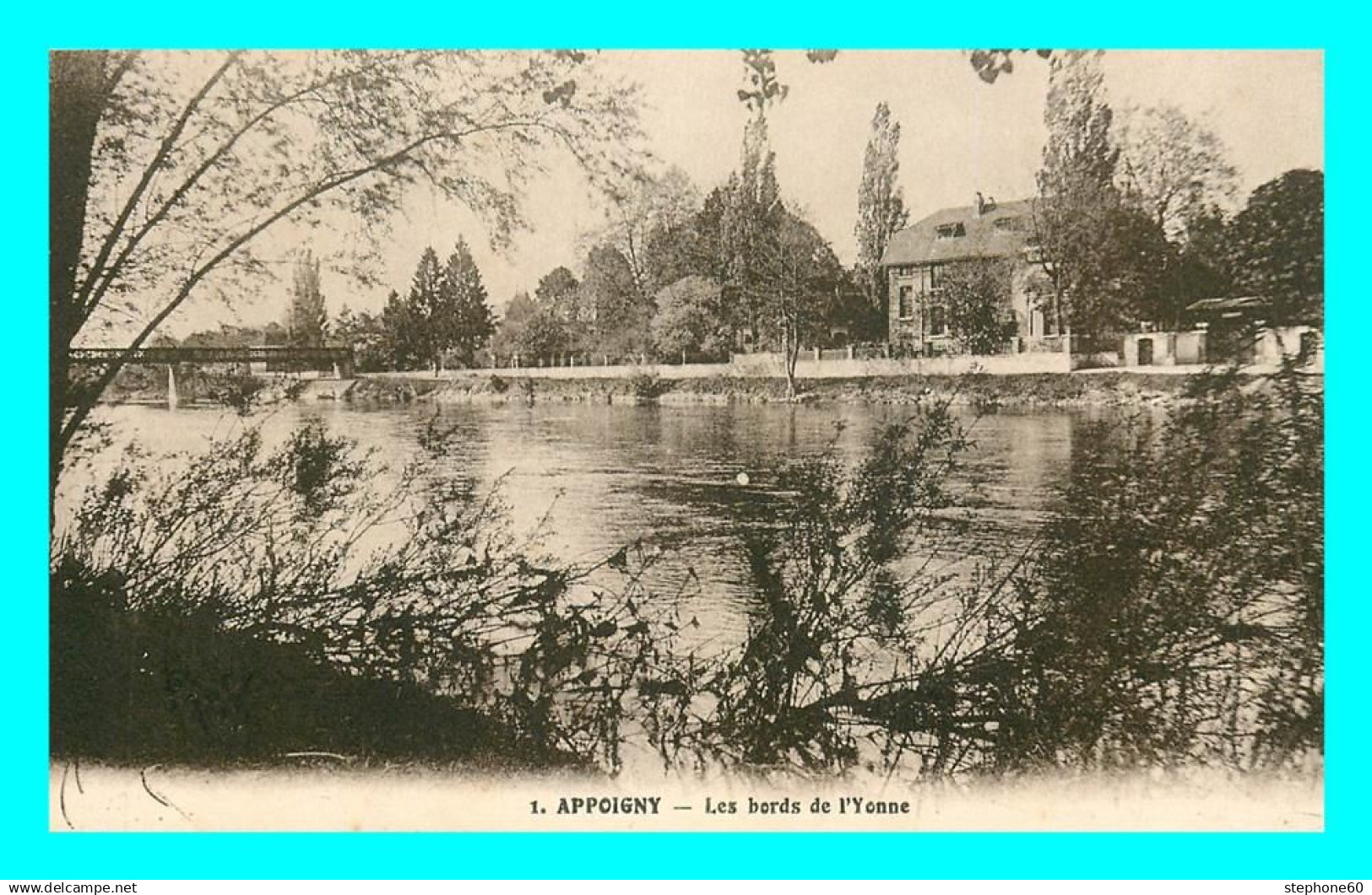 a749 / 323 89 - APPOIGNY Bords de l'Yonne
