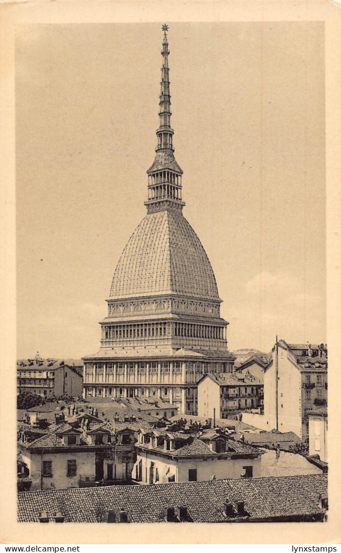 A804 Italy Torino Turin Mole Antonelliana vintage postcard
