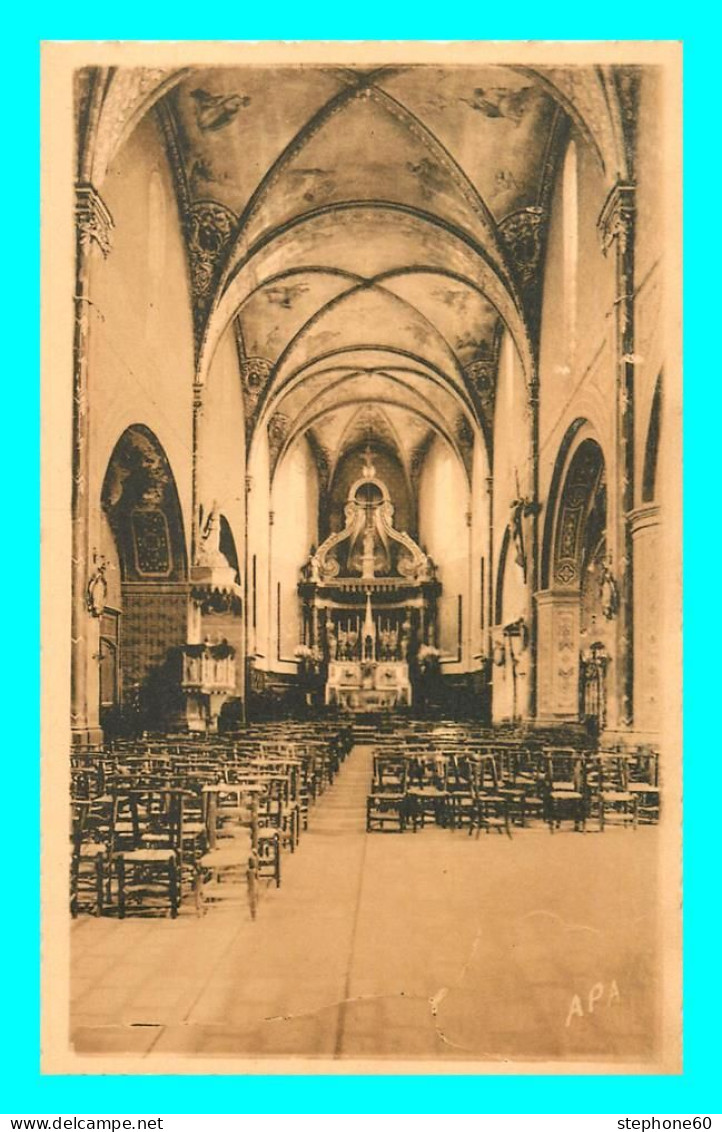 a831 / 527 82 - SAINT NICOLAS DE LA GRAVE Intérieur de l'Eglise