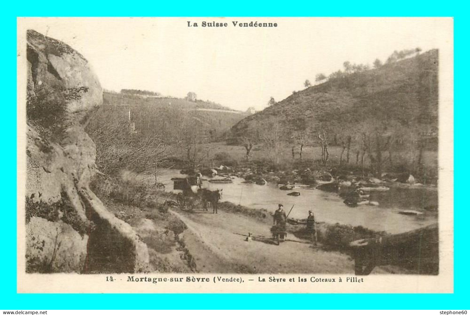 a836 / 147 85 - MORTAGNE SUR SEVRE La Sevre et les Coteaux à Pillet