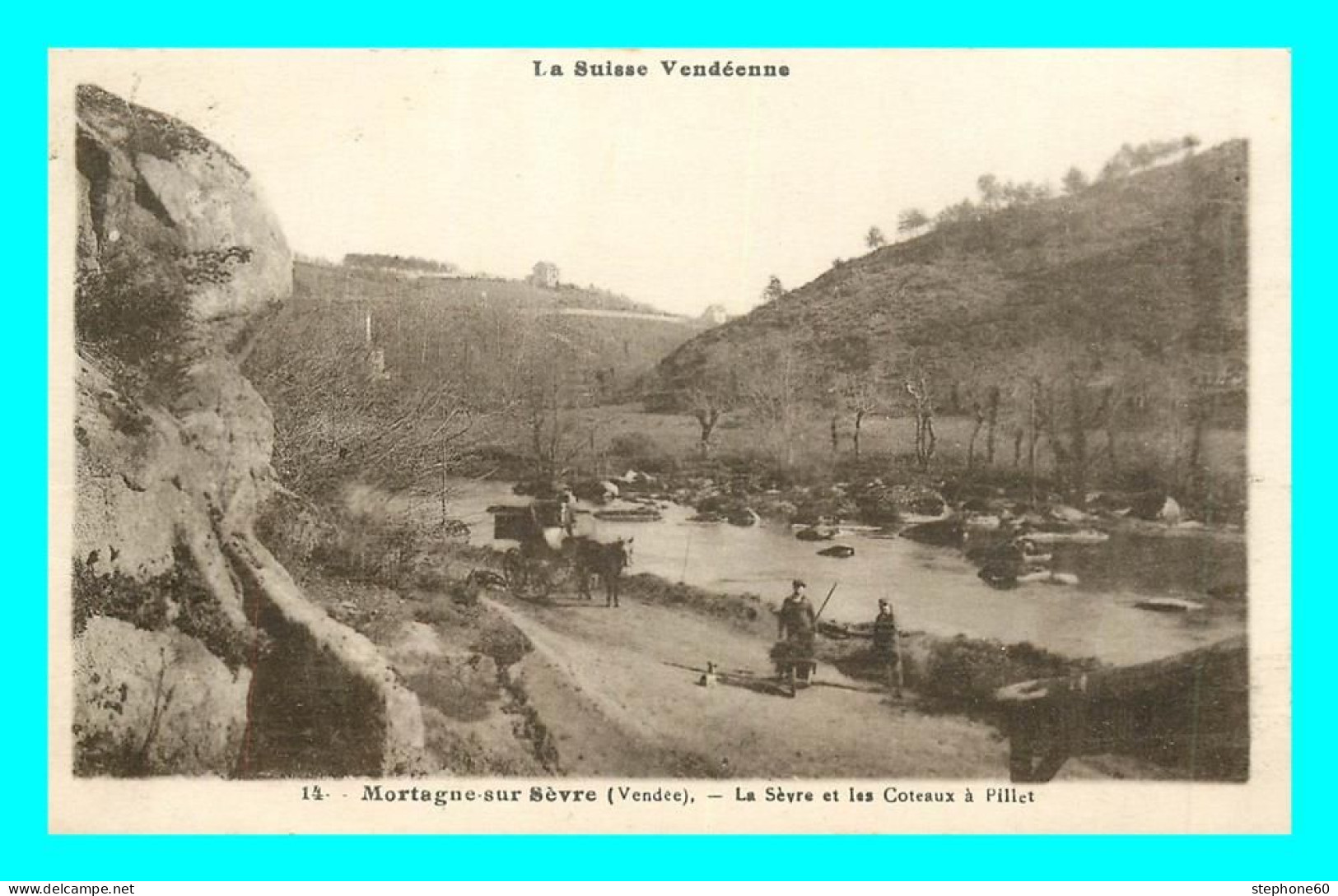 a836 / 147 85 - MORTAGNE SUR SEVRE La Sevre et les Coteaux à Pillet