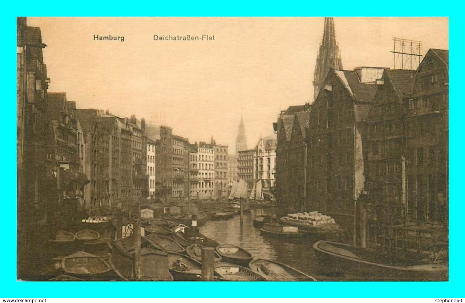 a840 / 339 HAMBOURG Deichstrassen Flet Hamburg