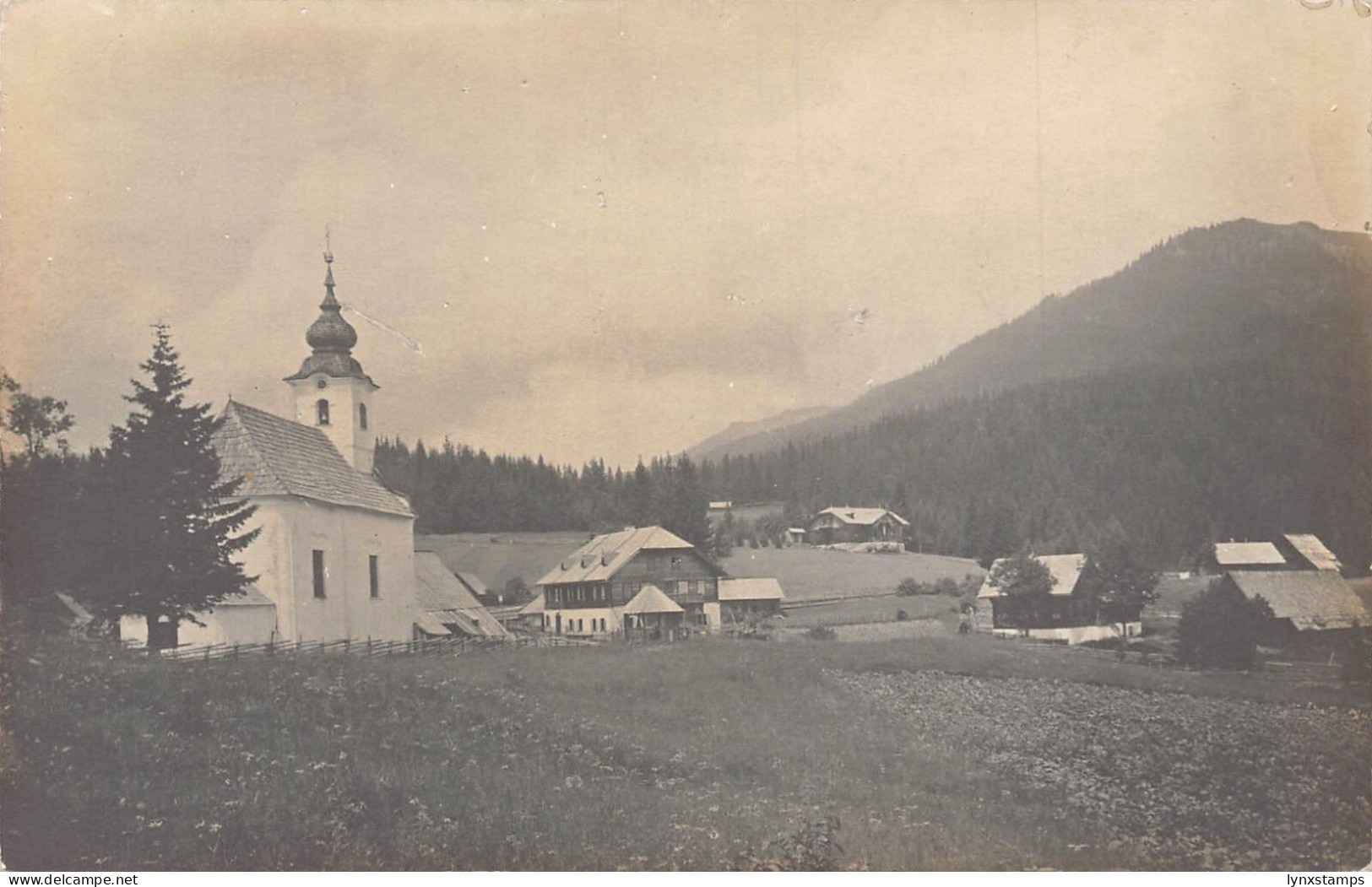A857 Austria Glasshuetten bei Deutschlandsberg RPPC vintage postcard