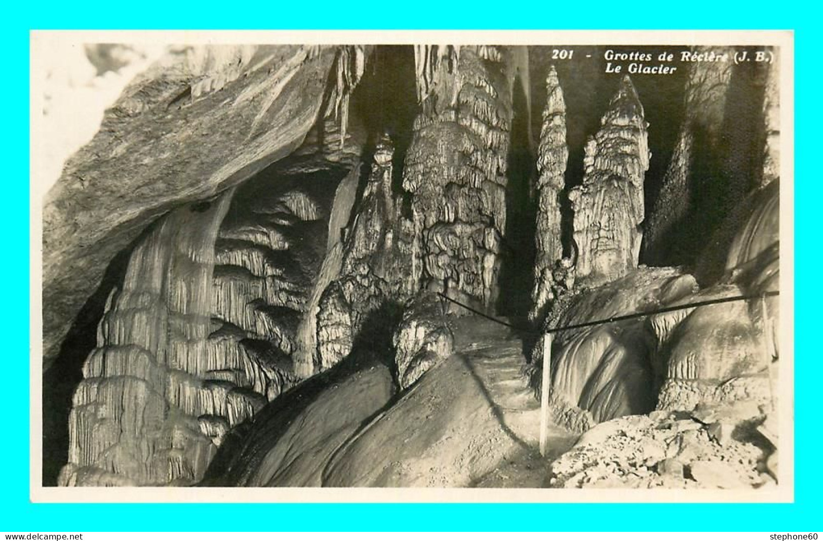 a866 / 081 Suisse Grottes de Reclere Glacier