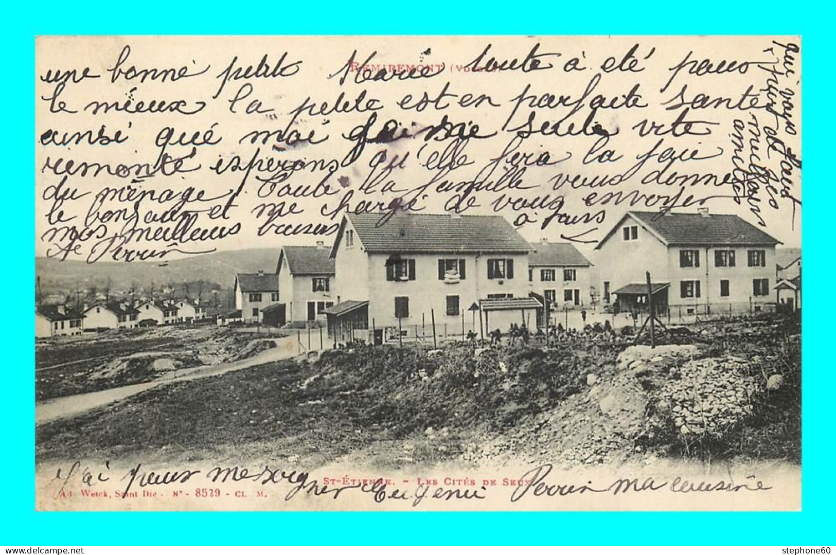 a886 / 519 88 - REMIREMONT Saint Etienne Cités de Seux