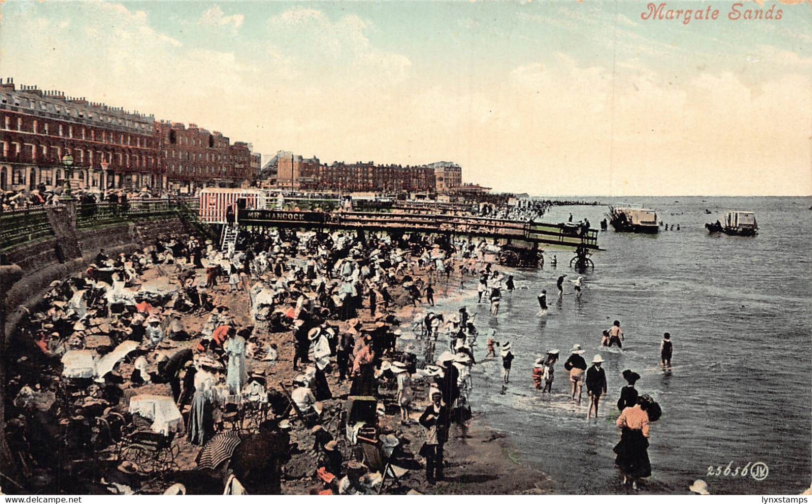 A886 England Margate Sands vintage postcard
