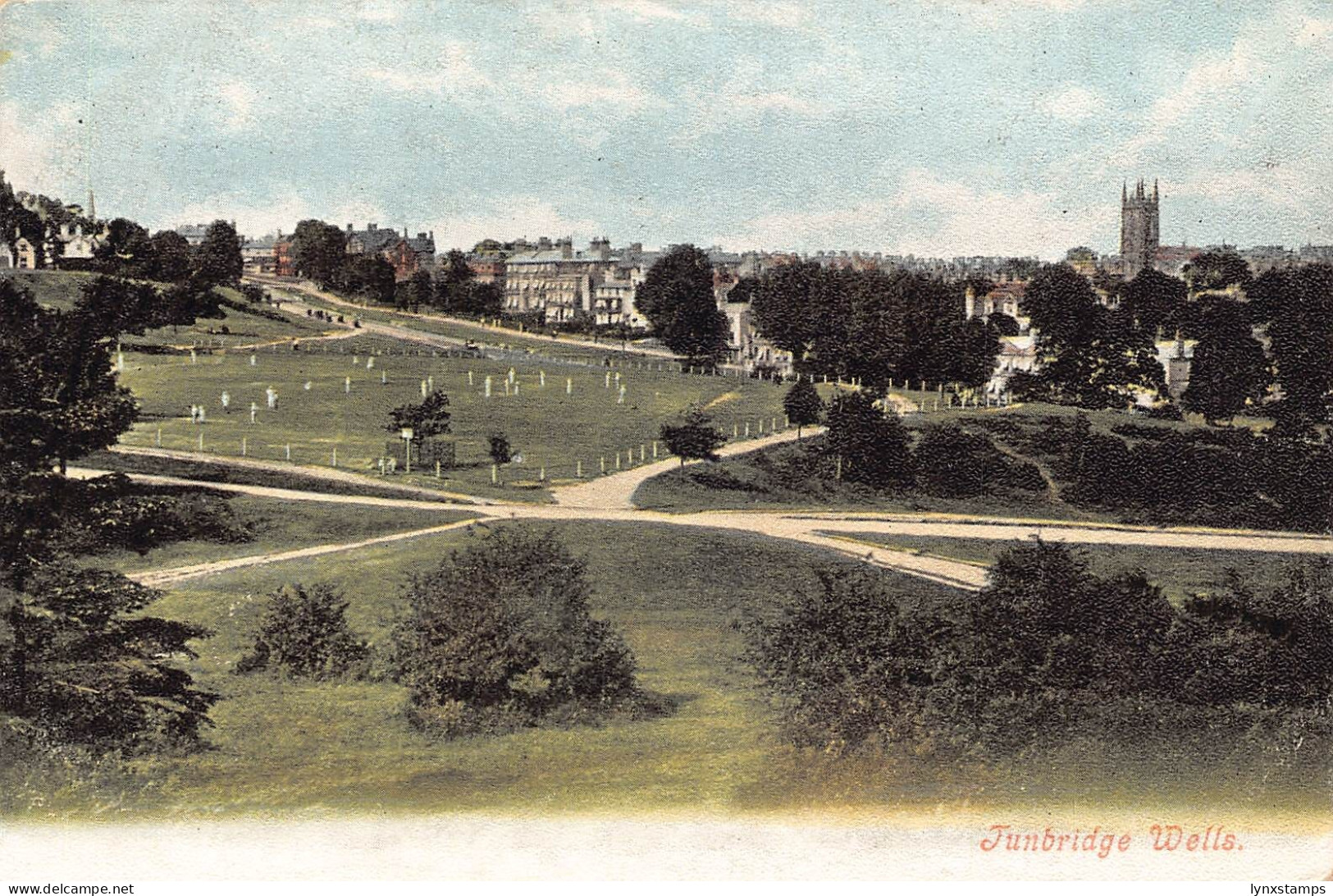 A887 England Tunbridge Wells General View vintage postcard