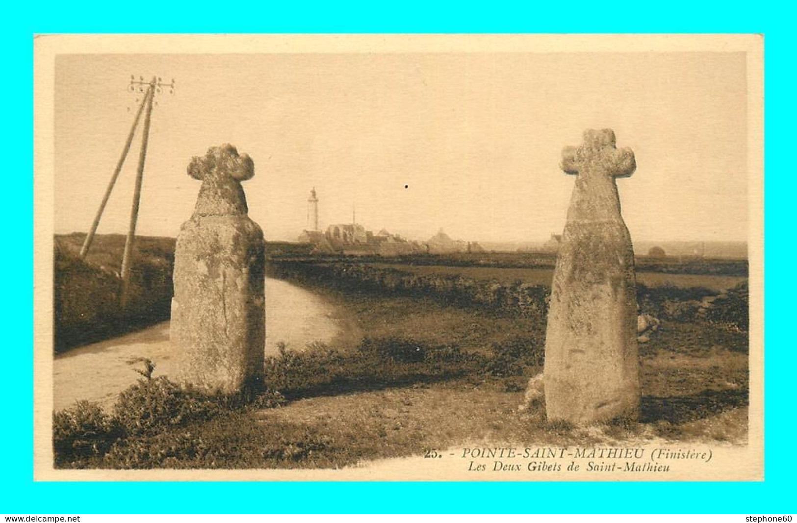 a893 / 549 29 - POINTE SAINT MATHIEU Les Deux Gibets de Saint Mathieu