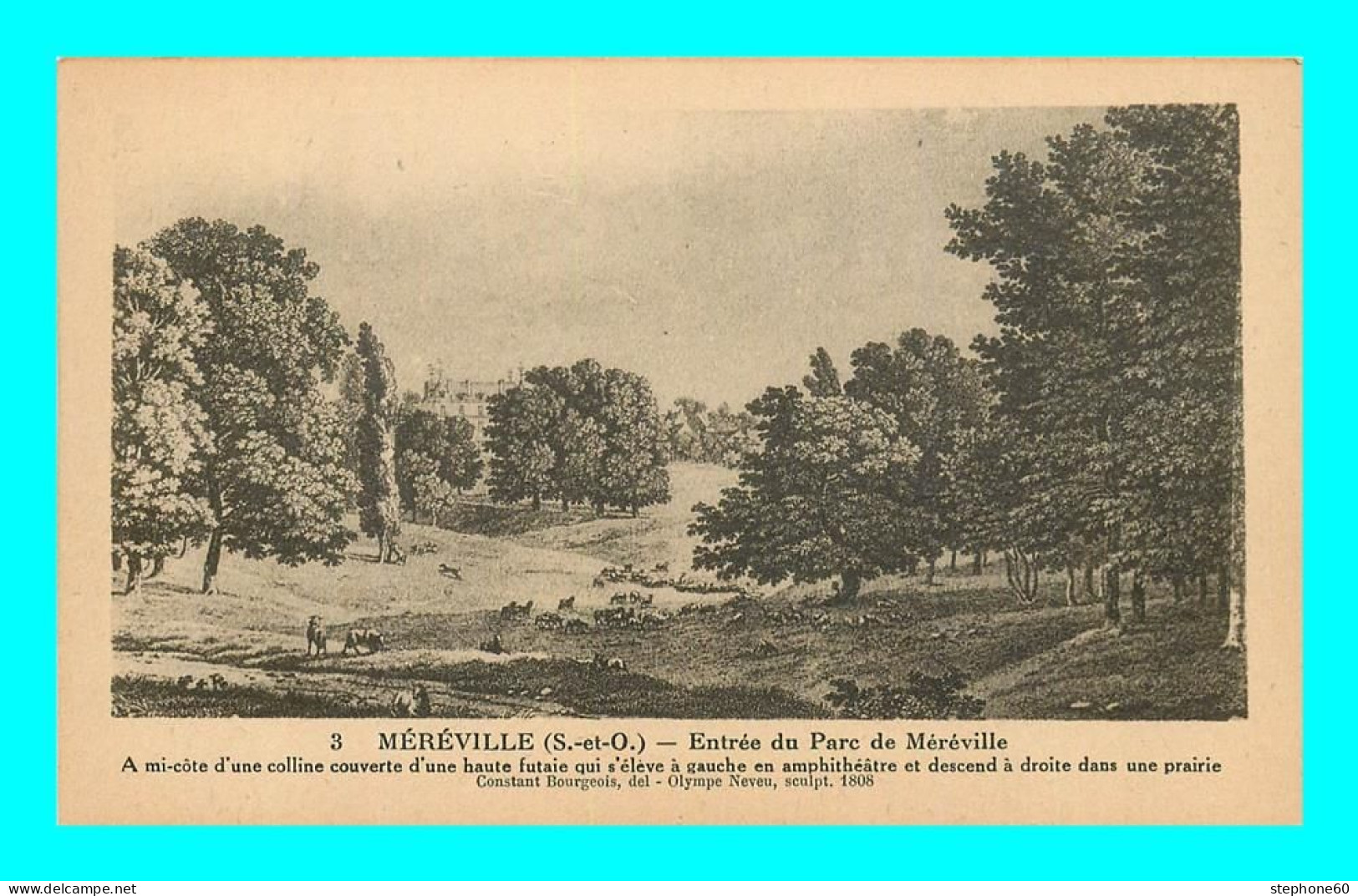 a898 / 327 91 - MEREVILLE Entrée du Parc de Mereville