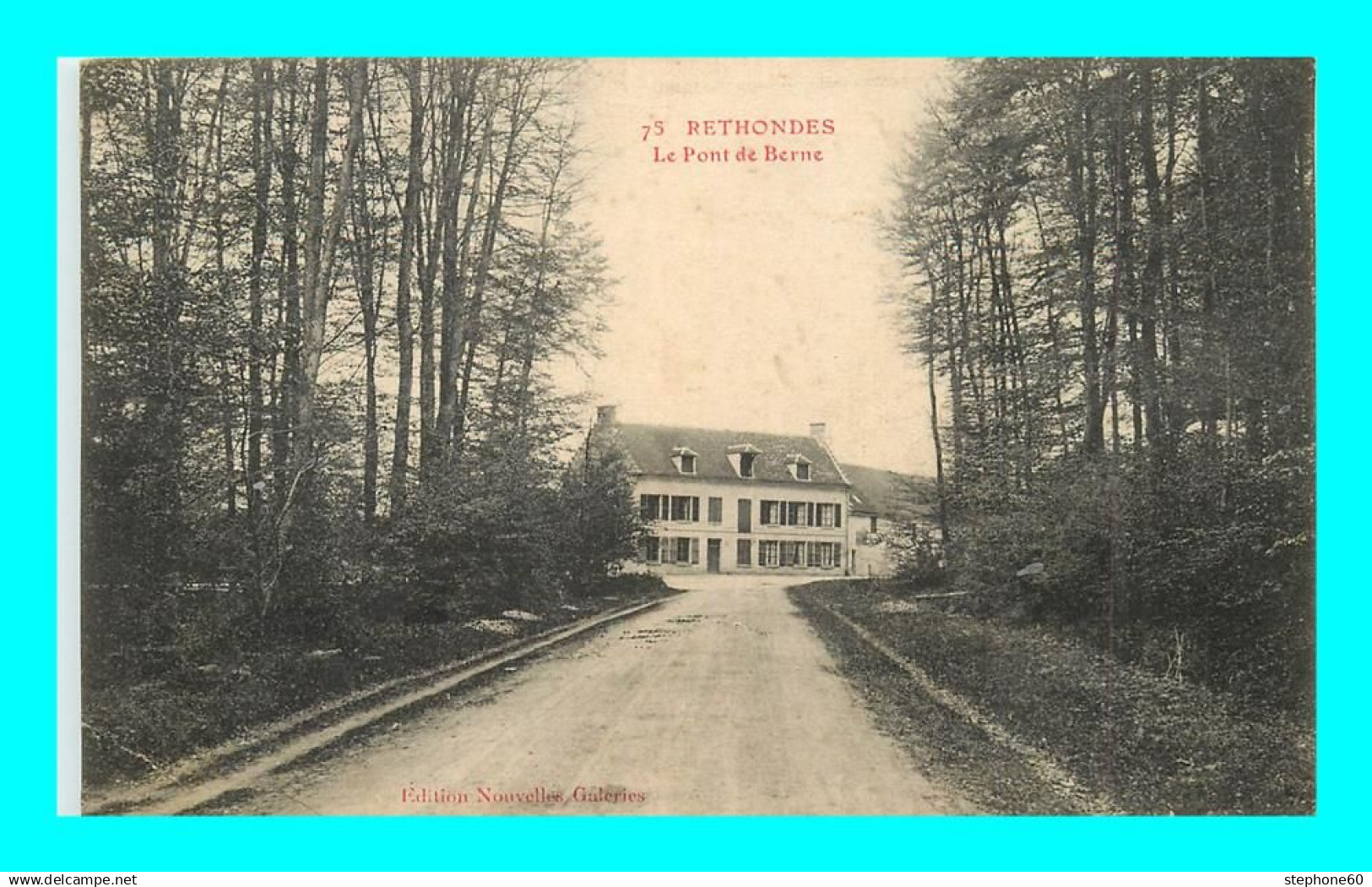 a902 / 053 60 - RETHONDES Pont de Berne
