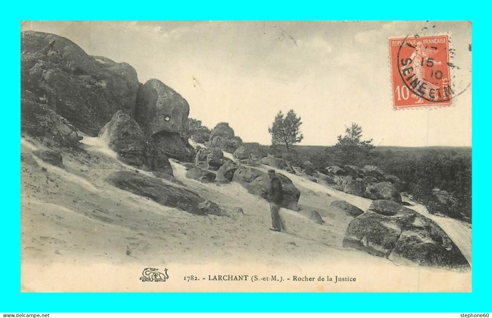 a906 / 253 77 - LARCHANT Rocher de la Justice