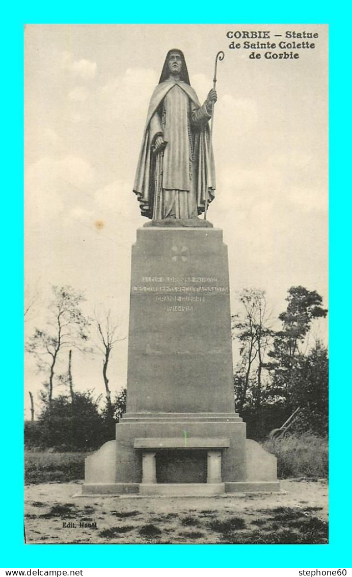 a910 / 637 80 - CORBIE Statue de Sainte Colette de Corbie