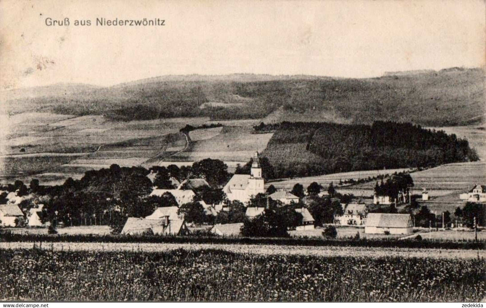A9123 - Niederzwönitz Zwönitz - Verlag D. Weißgärber
