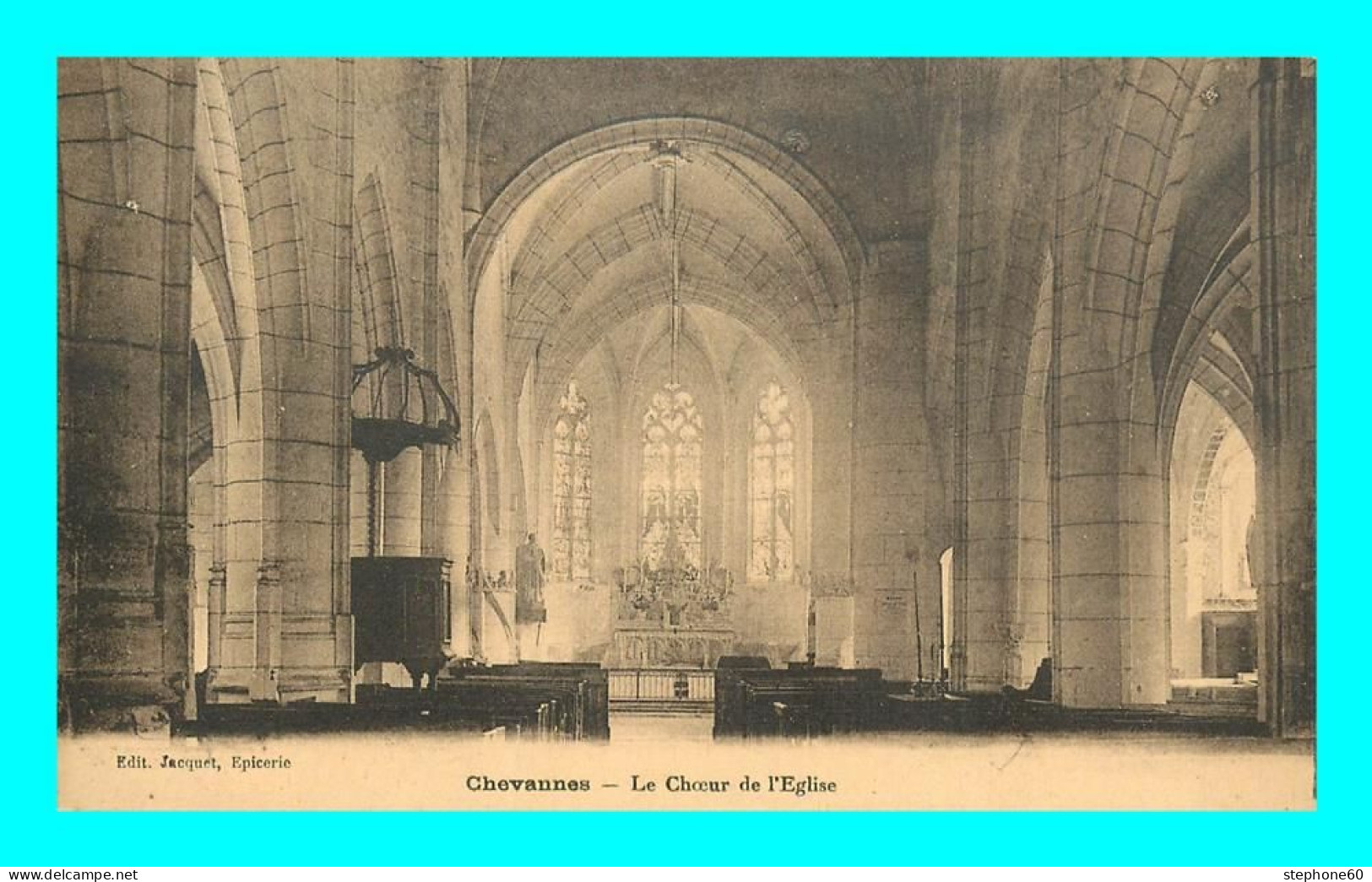 a935 / 621 89 - CHEVANNES Choeur de l'Eglise
