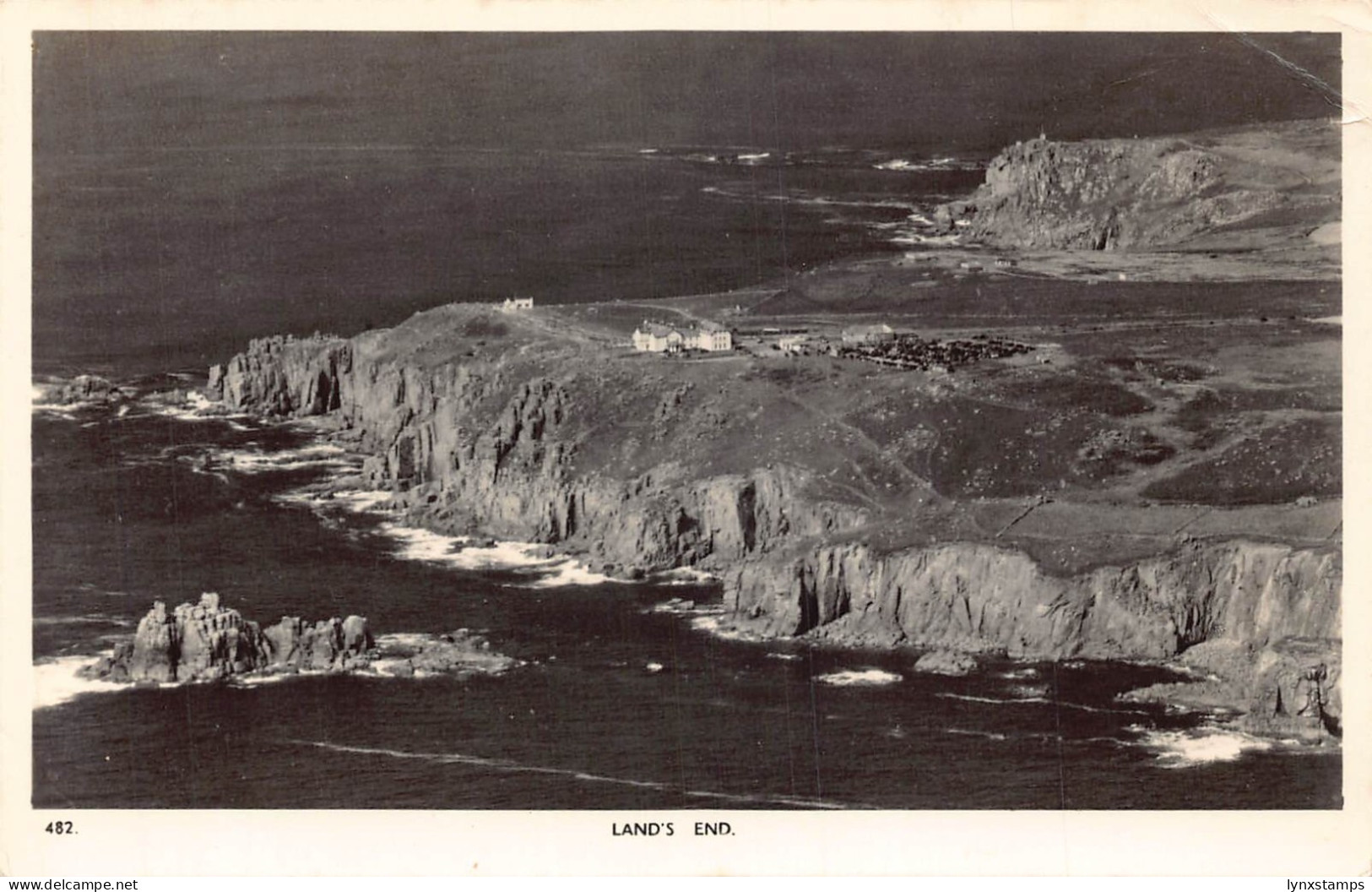 A952 England Land's End RPPC vintage postcard