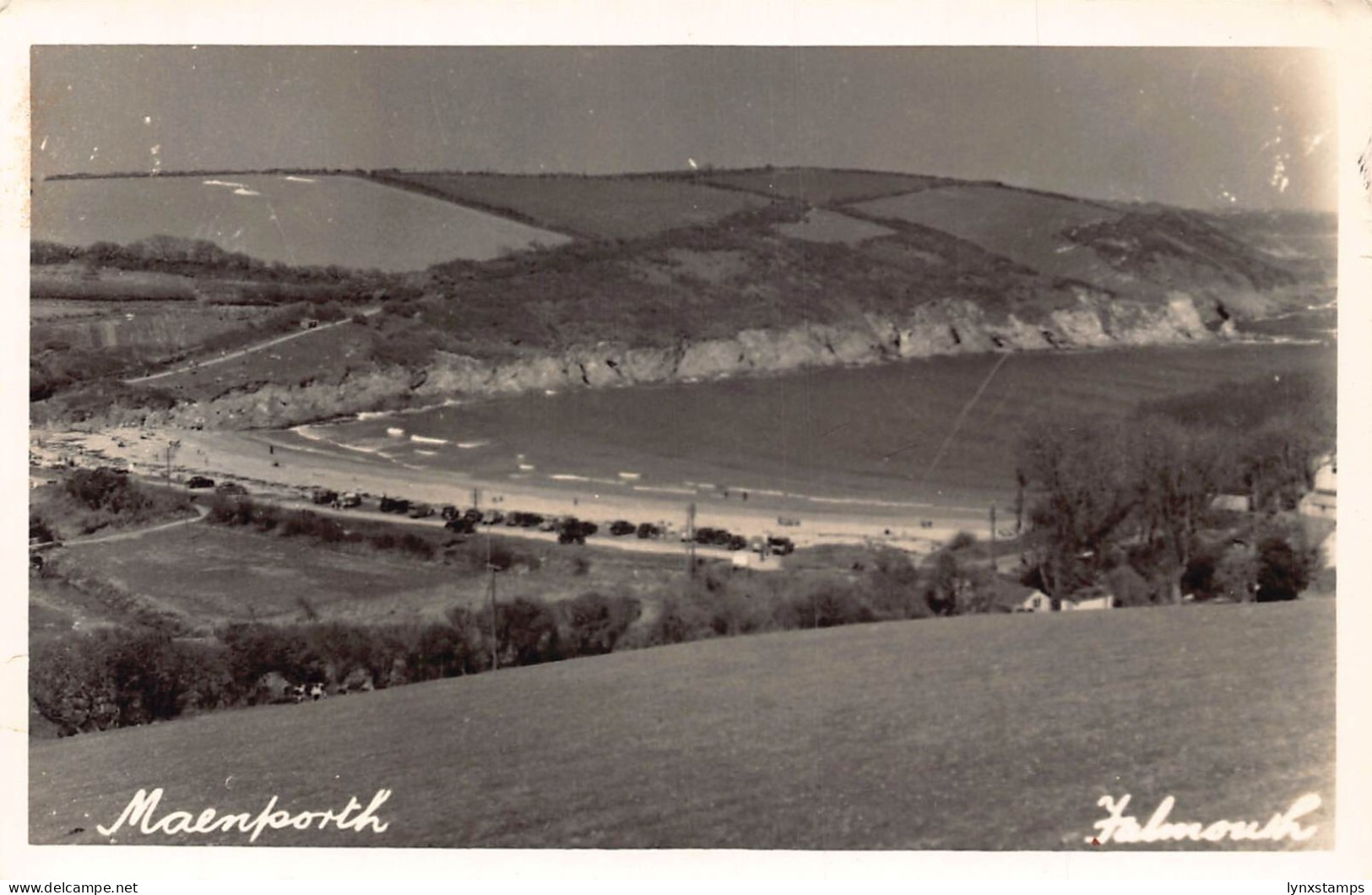 A952 England Maenporth Falmouth RPPC vintage postcard