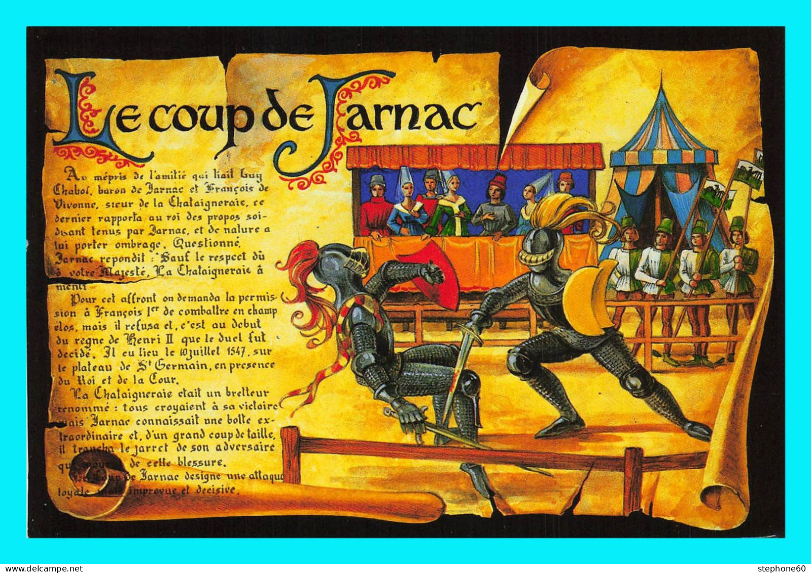 a956 / 255 16 - Jarnac - Coup de Jarnac