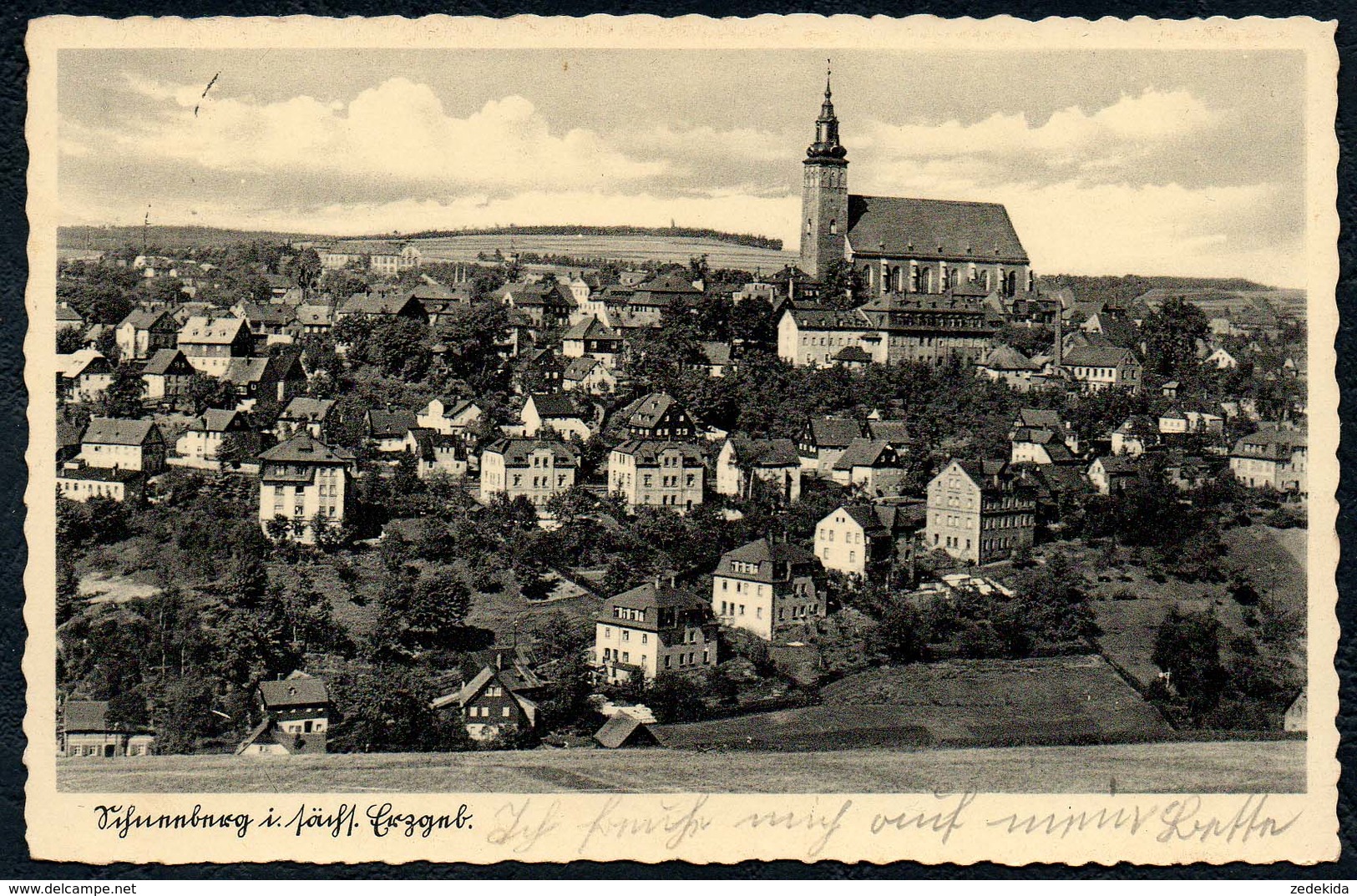 A9630 - Schneeberg - gel 1939 - Wilhelm Vogel