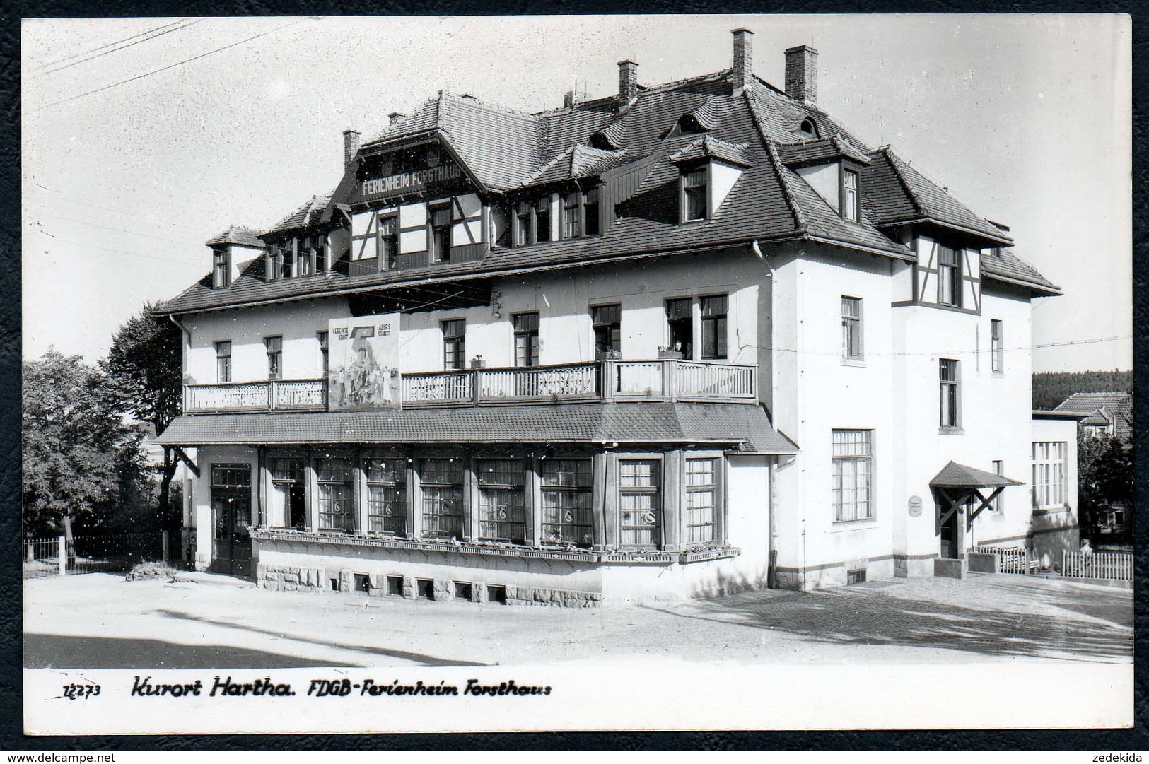 A9631 - Hartha - FDGB Ferienheim Forsthaus - A.&R. Adam