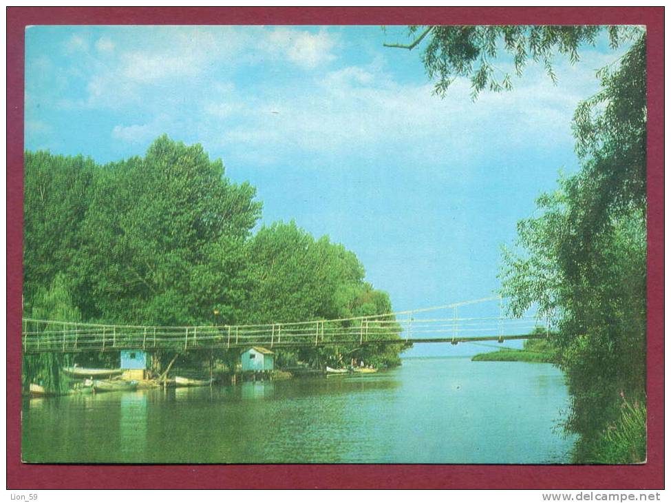 A9648 / RIVER Kamchiya Kamtschija Kamtschia  - BRIDGE  -  Bulgaria Bulgarie Bulgarien Publ. "Photoizdat" # 2006