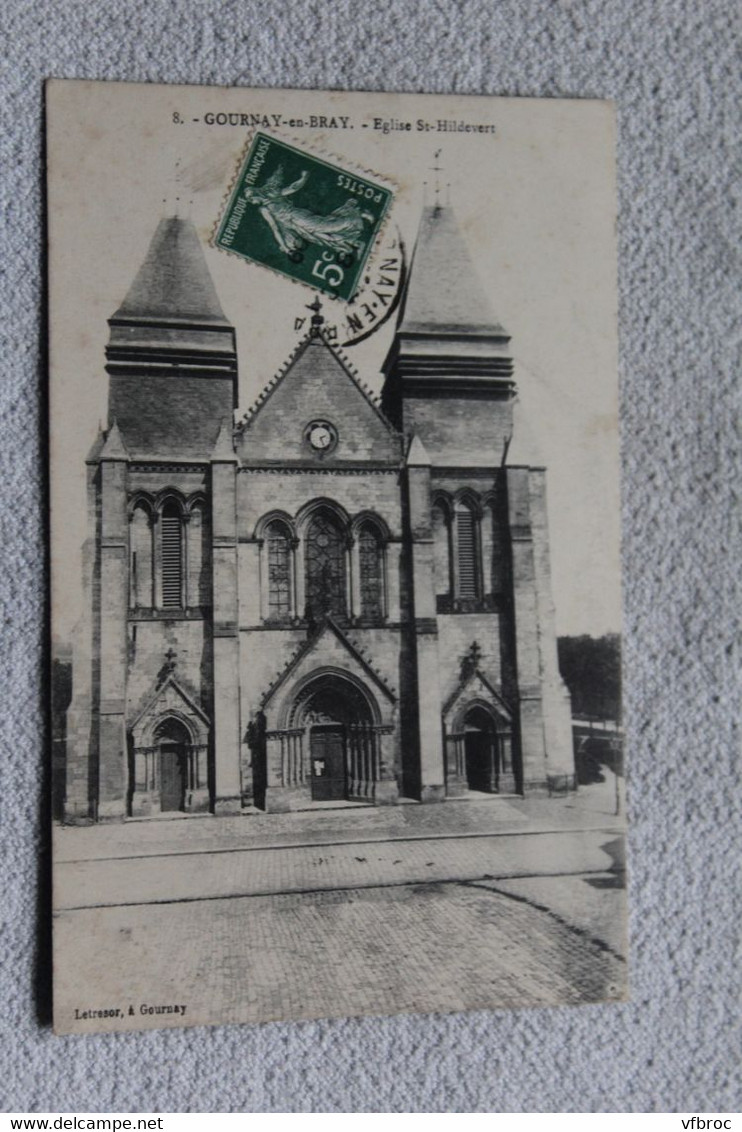 A996, Gournay en Bray, église saint Hildevert, Seine maritime 76