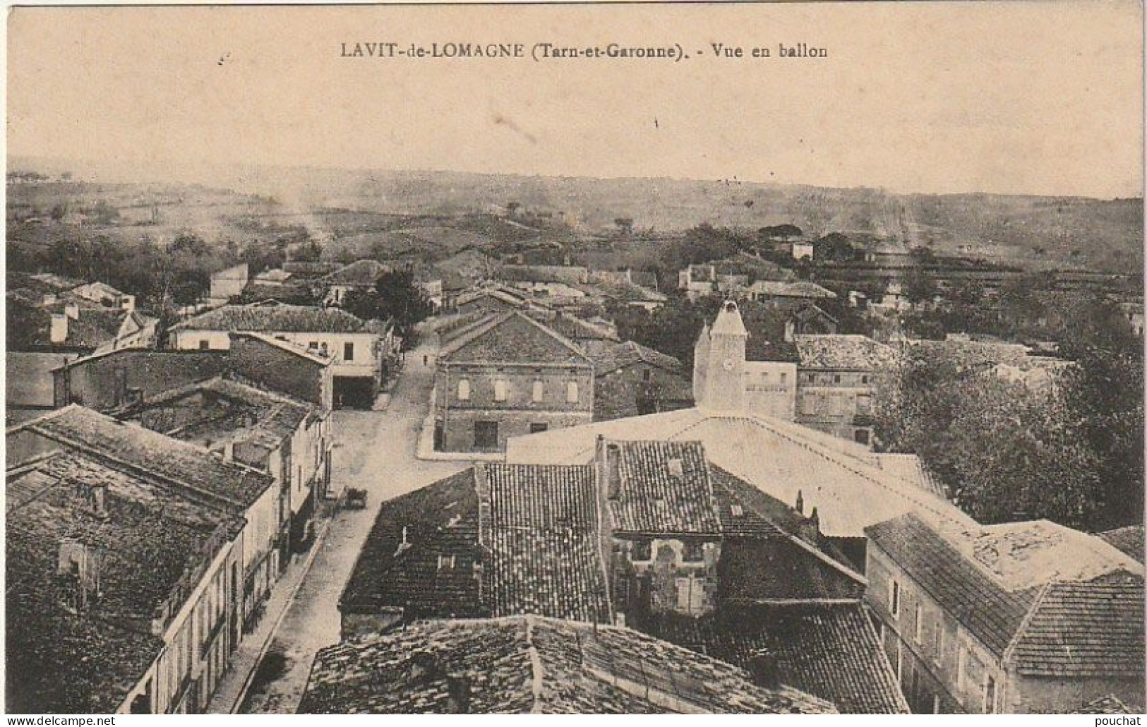AA+110-(82) LAVIT DE LOMAGNE - VUE EN BALLON