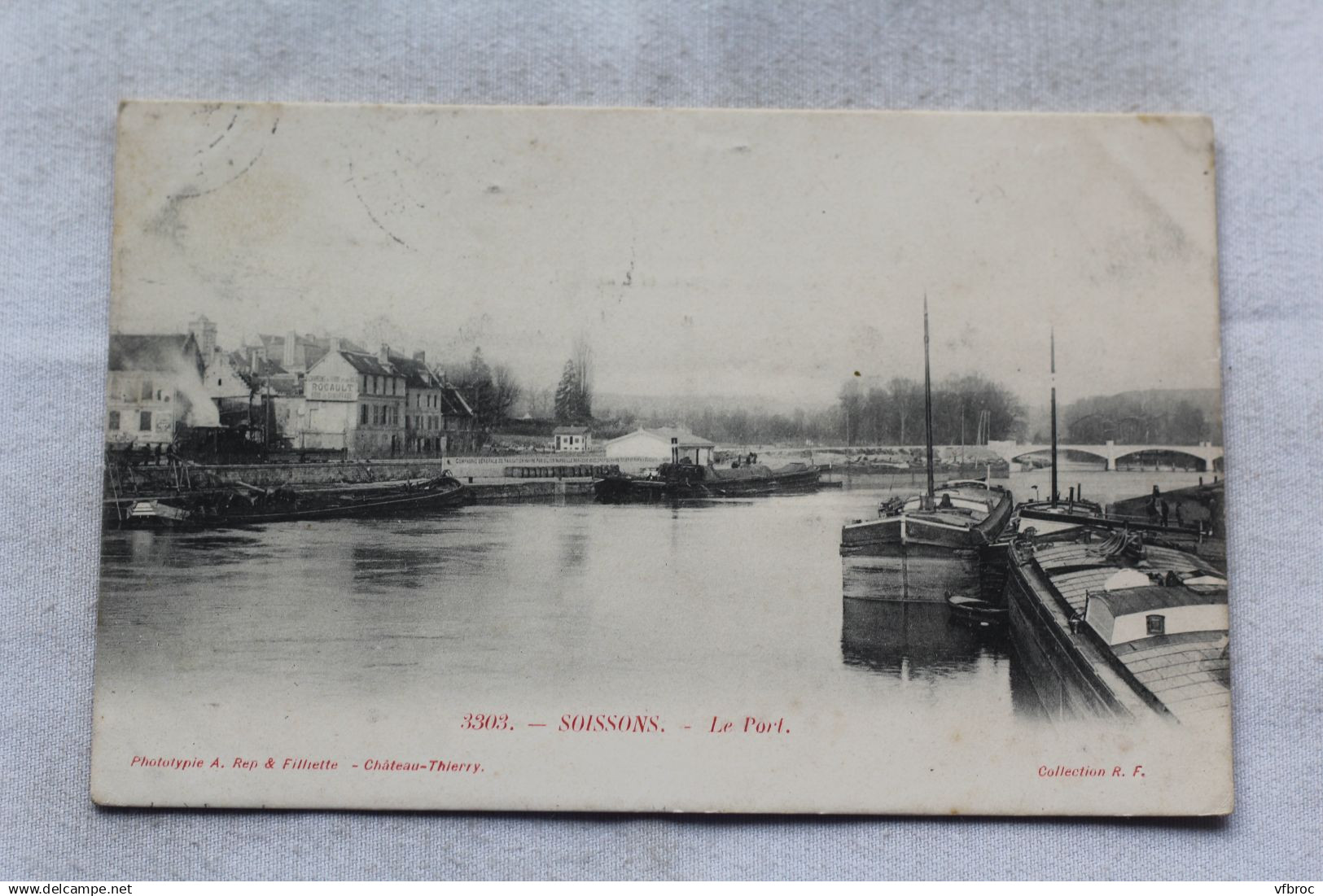 AA119, Soissons, le port, Aisne 02
