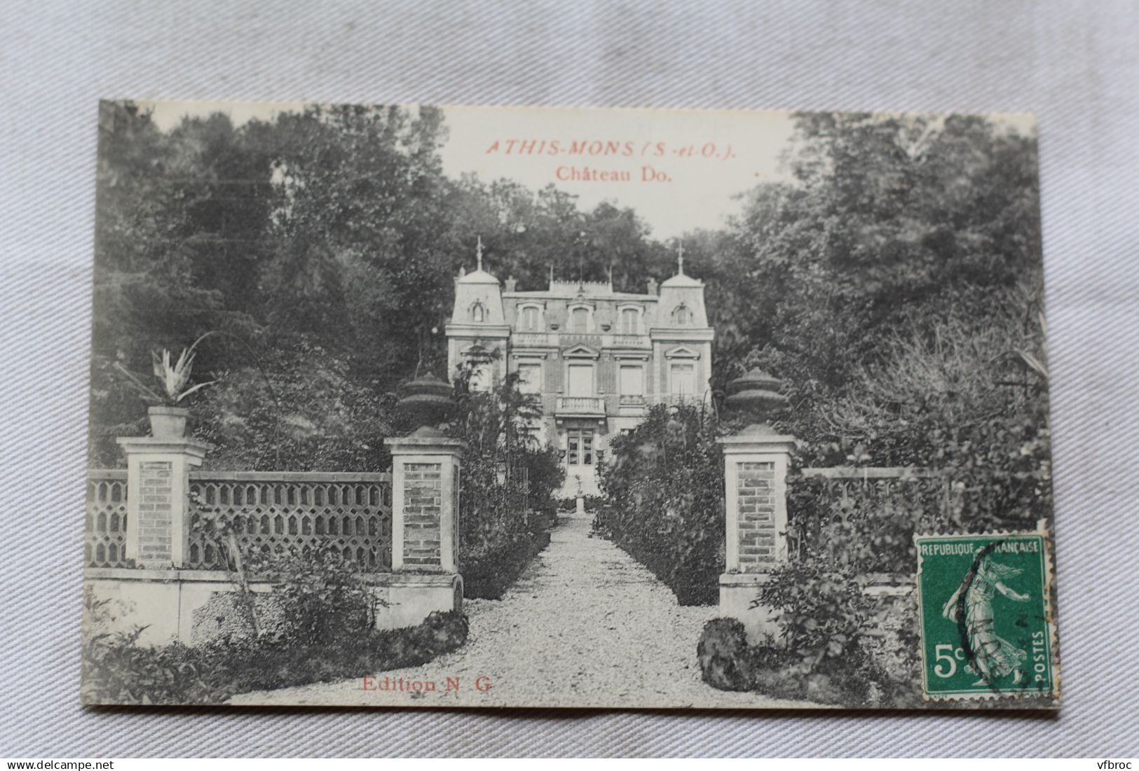 AA459, Athis Mons, château Do, Essonne 91