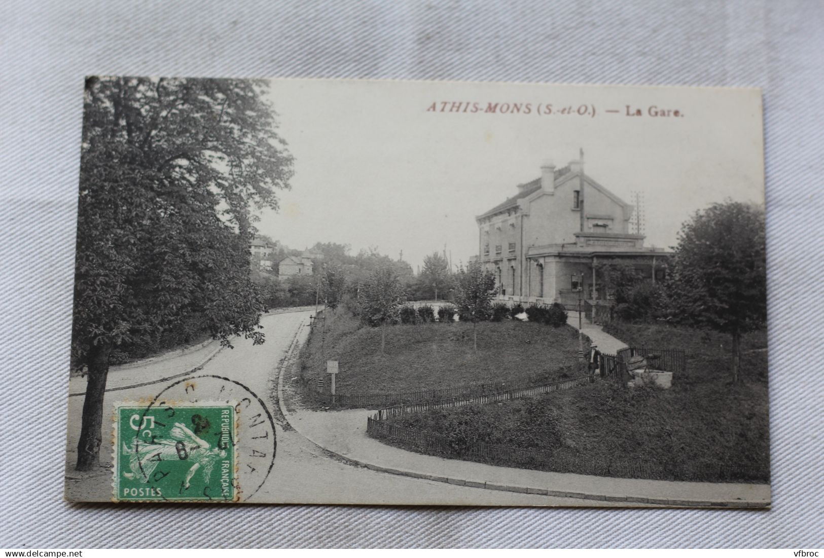 AA535, Athis Mons, la gare, Essonne 91