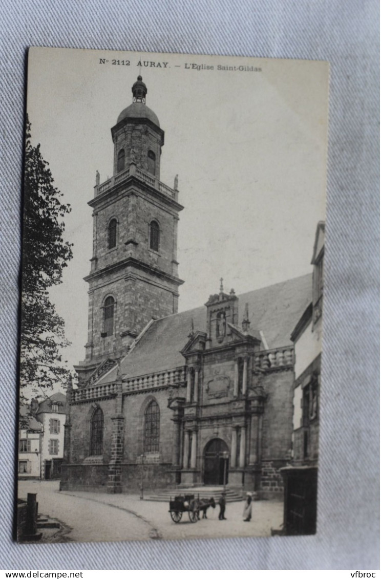AA663, Auray, l'église saint Gildas, Morbihan 56