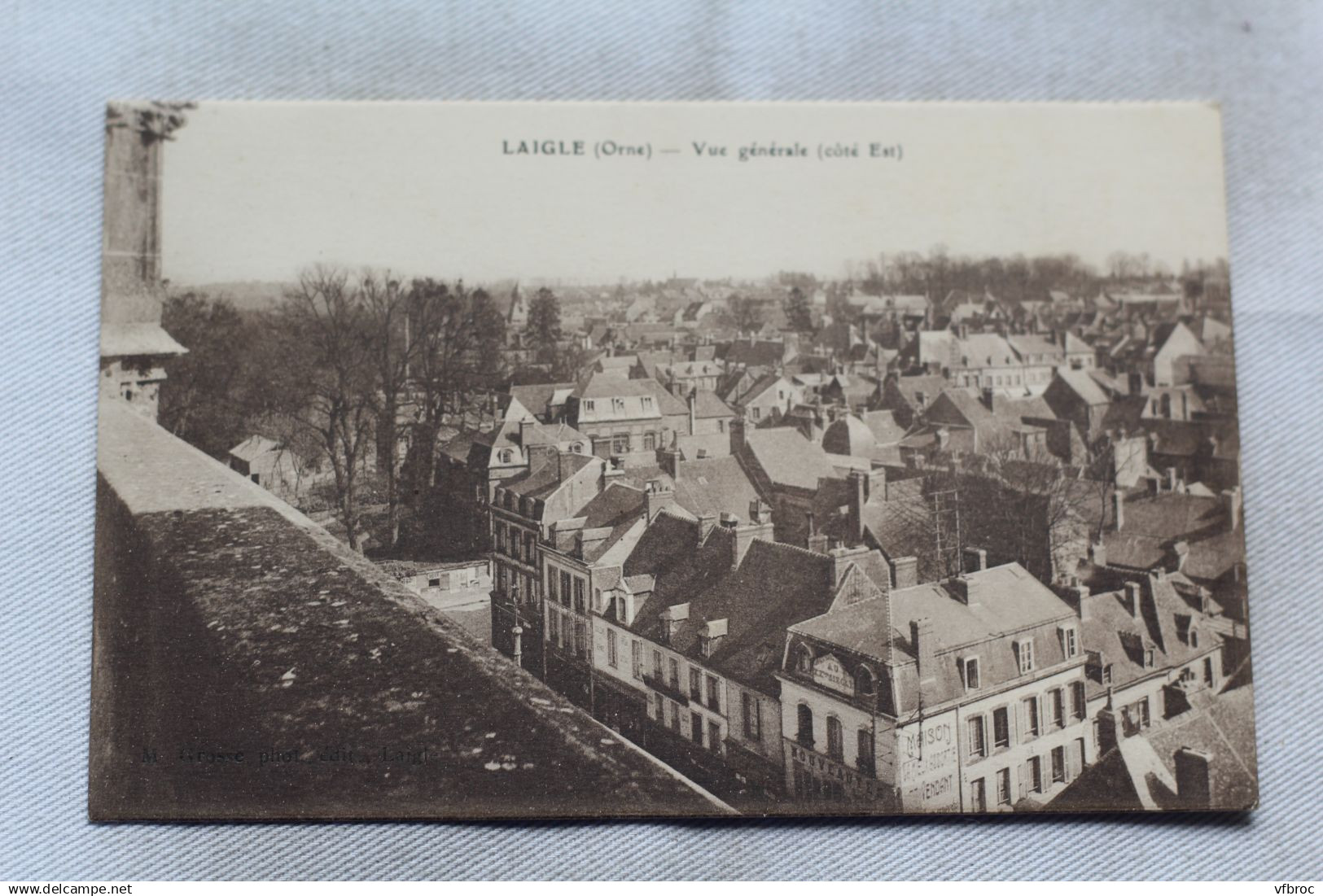 AA675, Laigle, l'Aigle, vue générale, côté Est, Orne 61