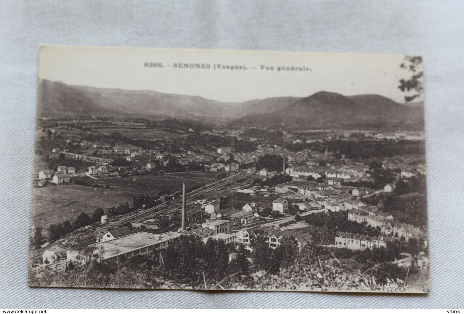 AA833, Senones, vue générale, Vosges 88