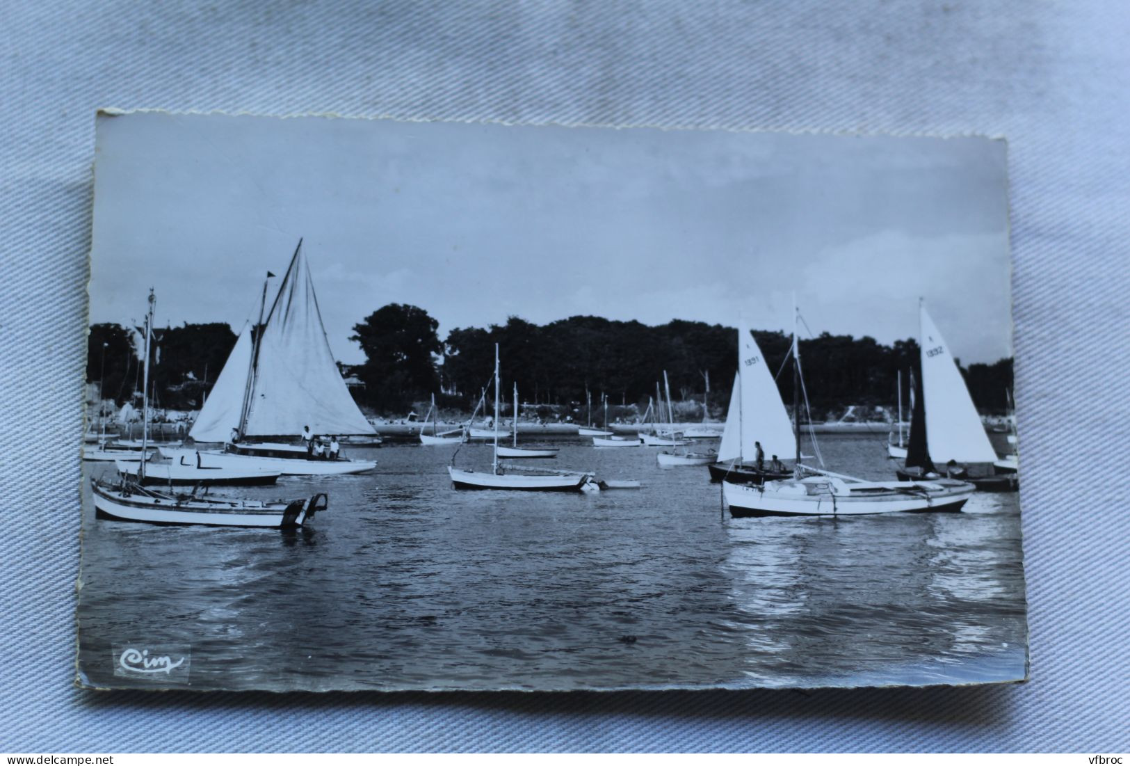 AA881, Cpsm 1963, Fouras les Bains, plage Sud, Charente Maritime 17