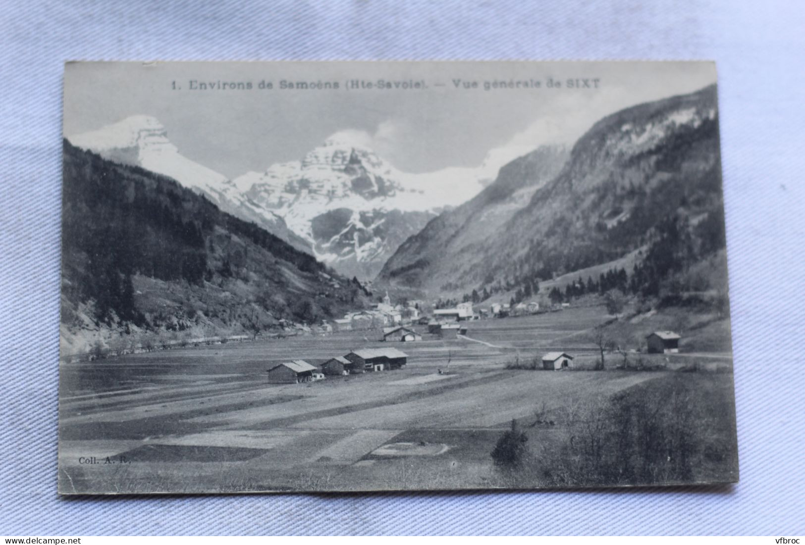 AA885, vue générale de Sixt, environs de Samoëns, Haute Savoie 74