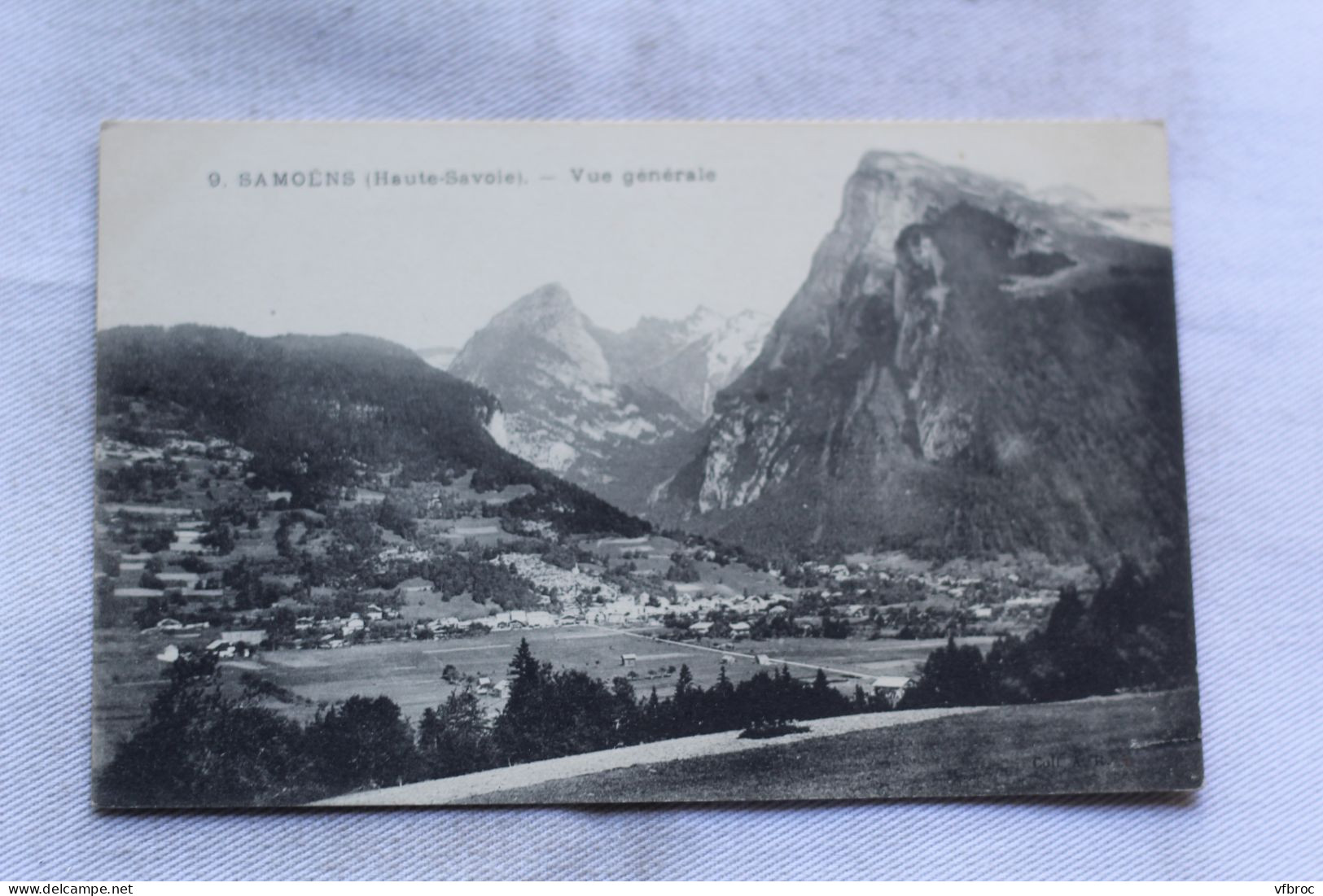 AA886, Cpa 1910, Samoëns, vue générale, Haute Savoie 74