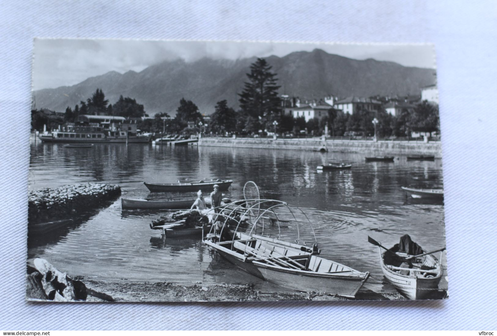 AA898, Cpsm 1954, Lucerne, debarcadero, Suisse